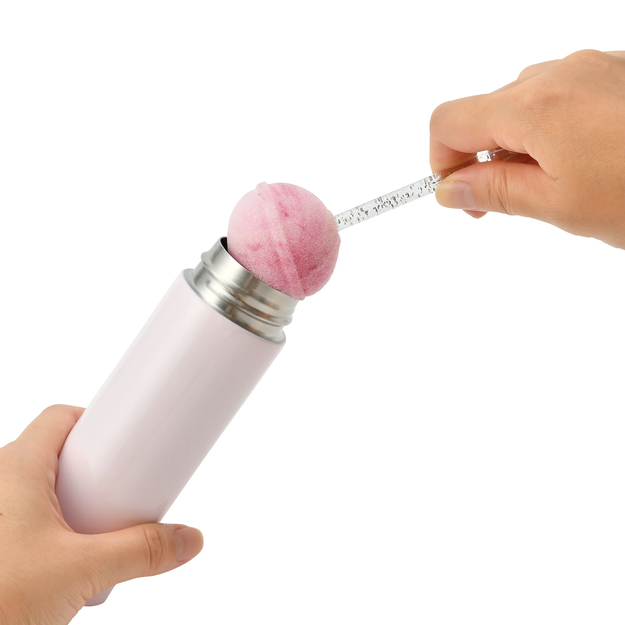 シュシュ ミニボトル用スポンジピンク - Image 8