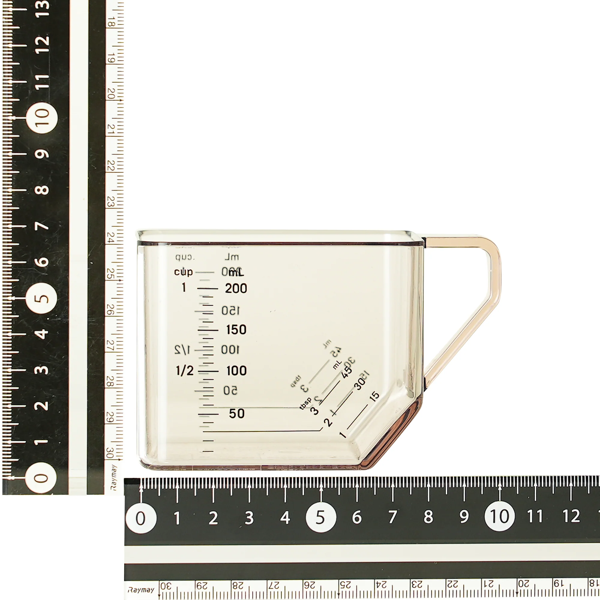 大さじも量れる計量カップ グレー - Image 10