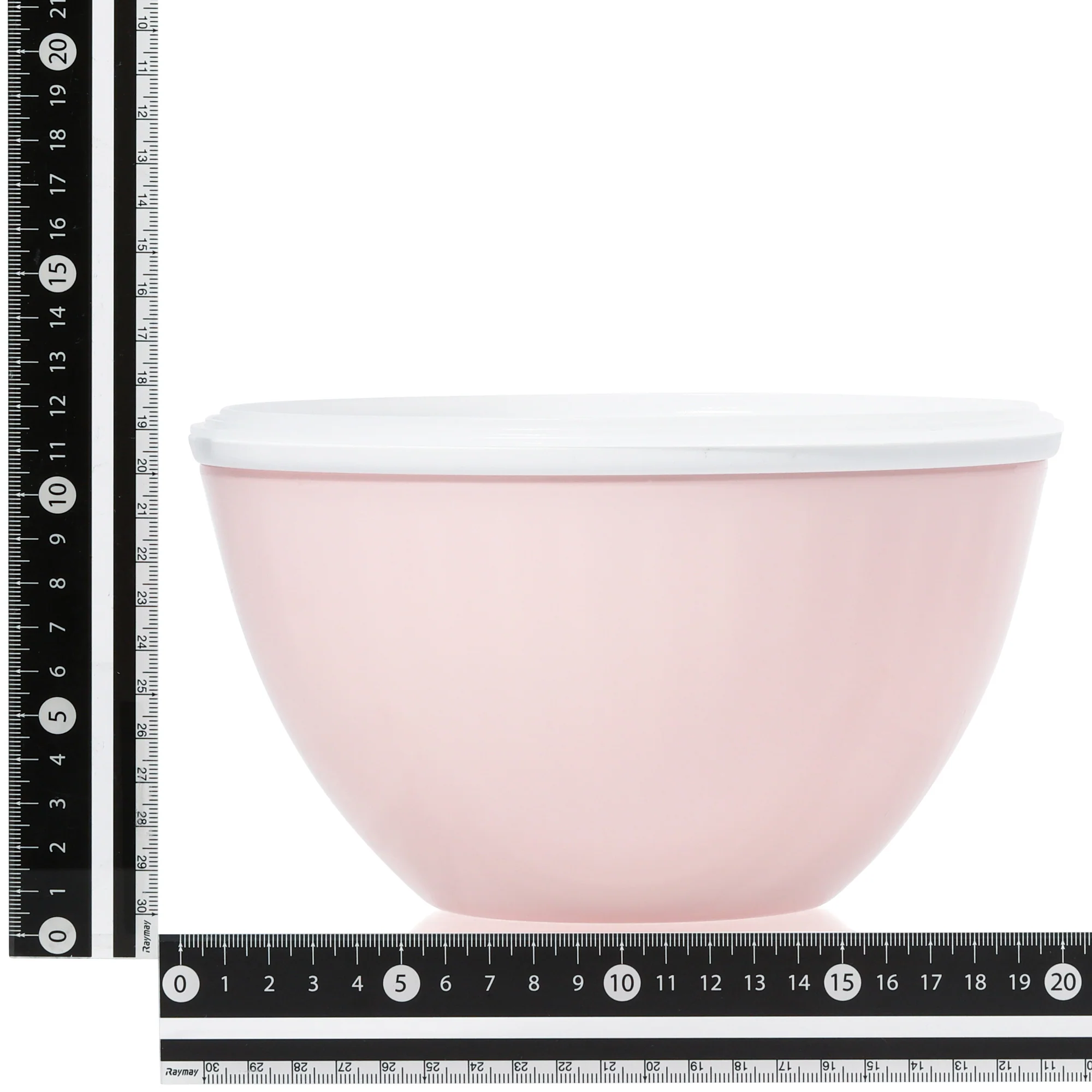 耐熱レンジボウル＆ざるセット 20cm ピンク - Image 15