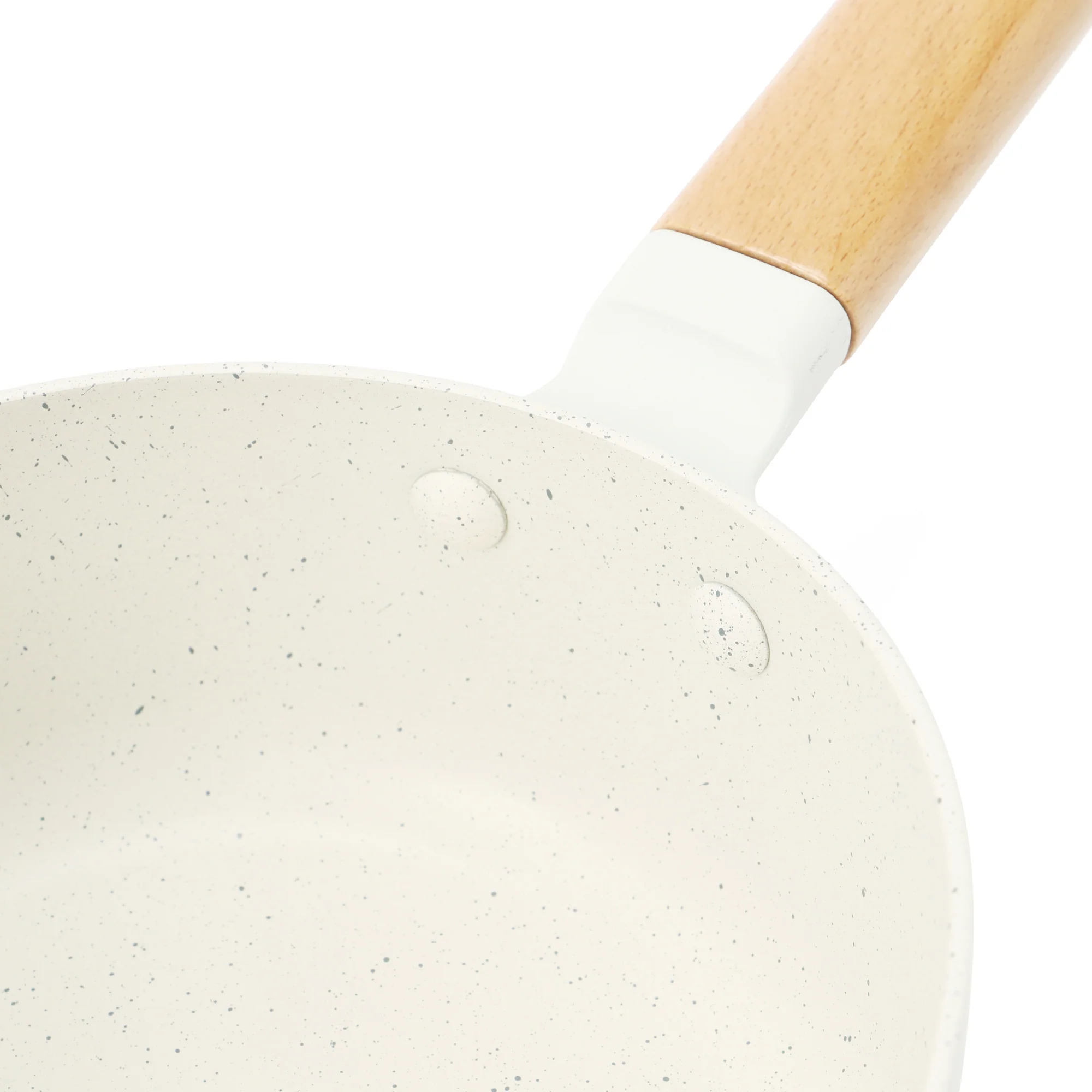 IH・直火 ソースパン 16cm アイボリー - Image 4