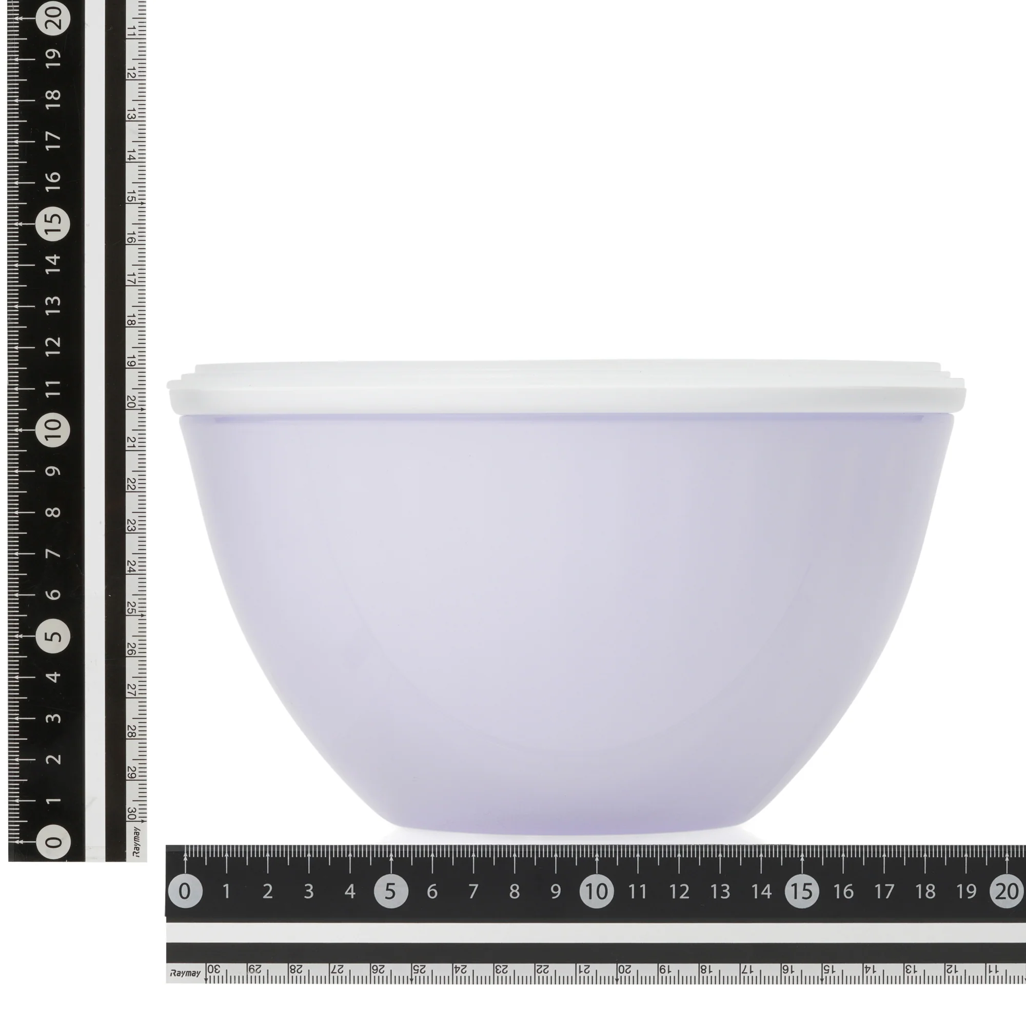 耐熱レンジボウル＆ざるセット 20cm パープル - Image 15