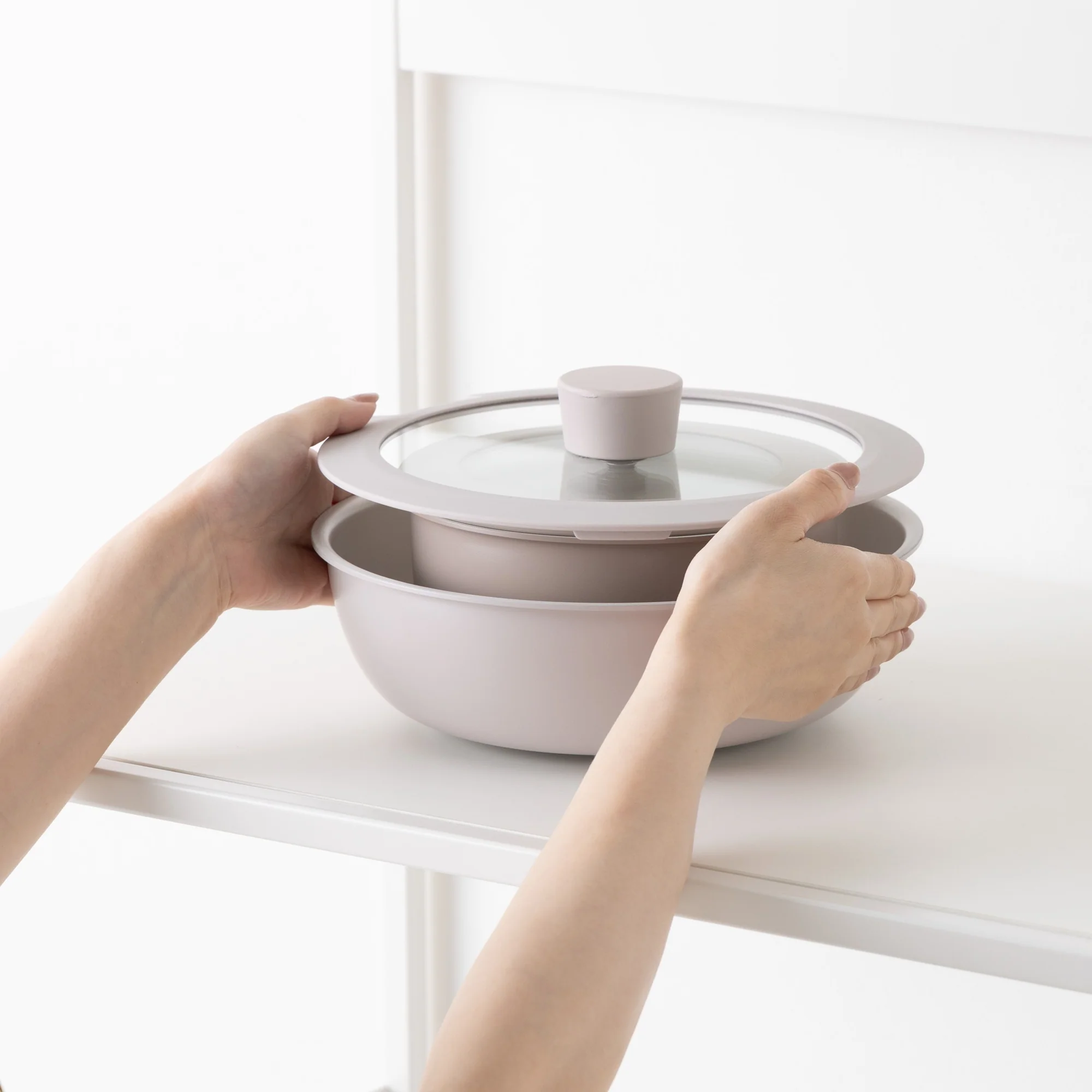 GO TABLE 鍋・フライパン ベーシック5点セット グレー - Image 3