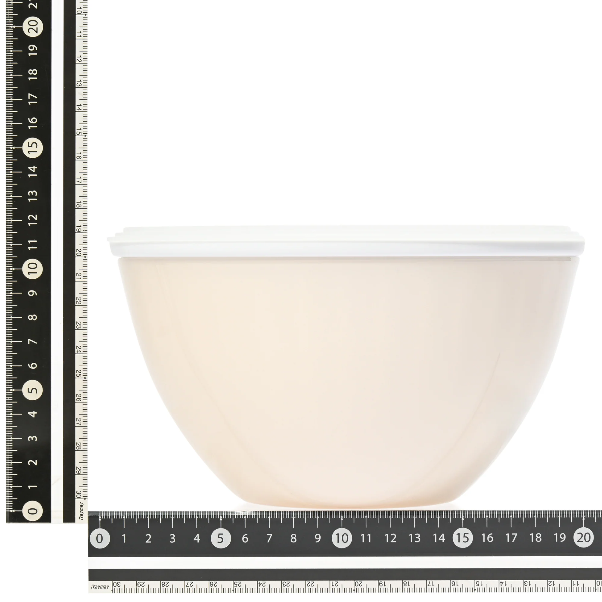 耐熱レンジボウル＆ざるセット 20cm アイボリー - Image 16