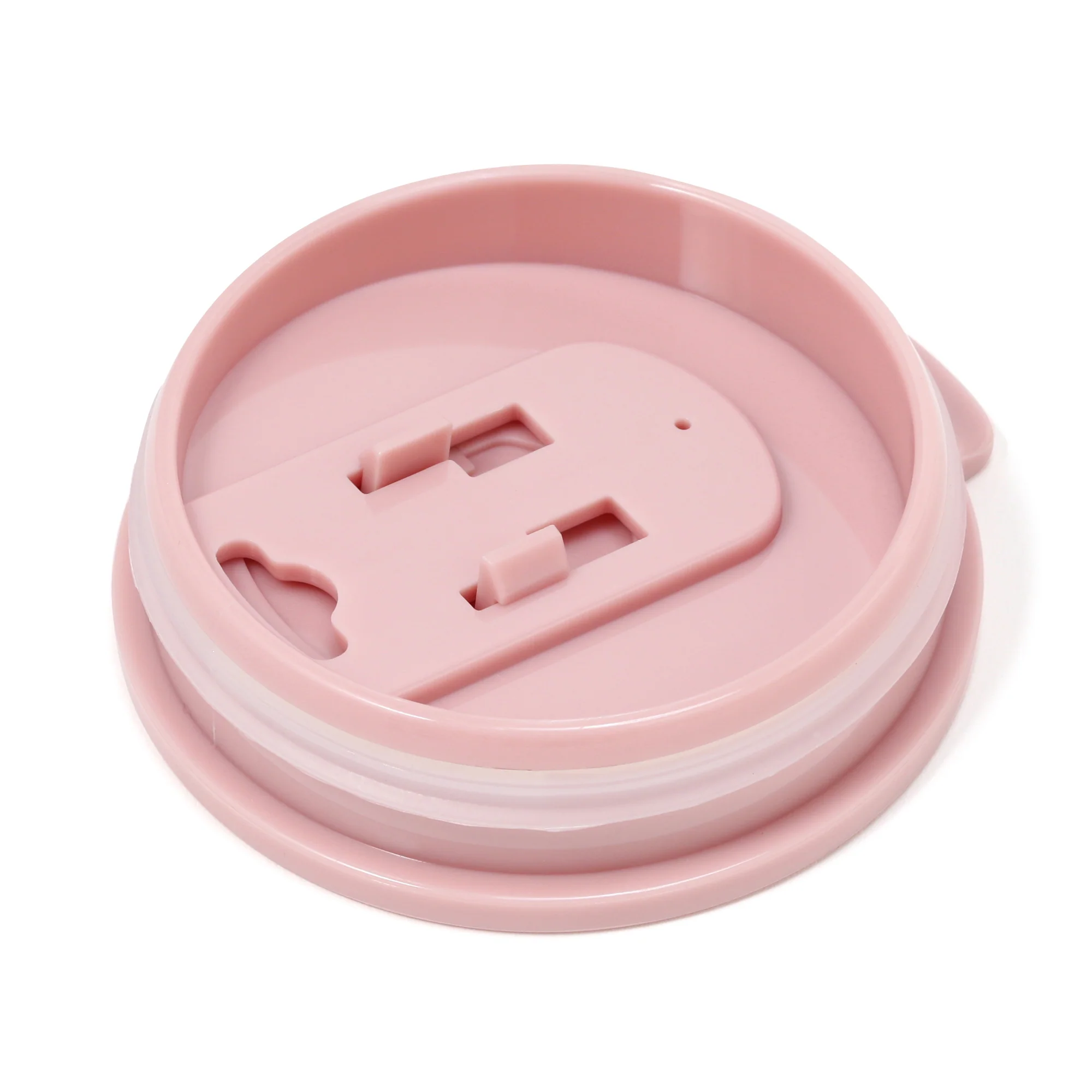 フタ付き ステンレスサーモマグ ピンク - Image 6