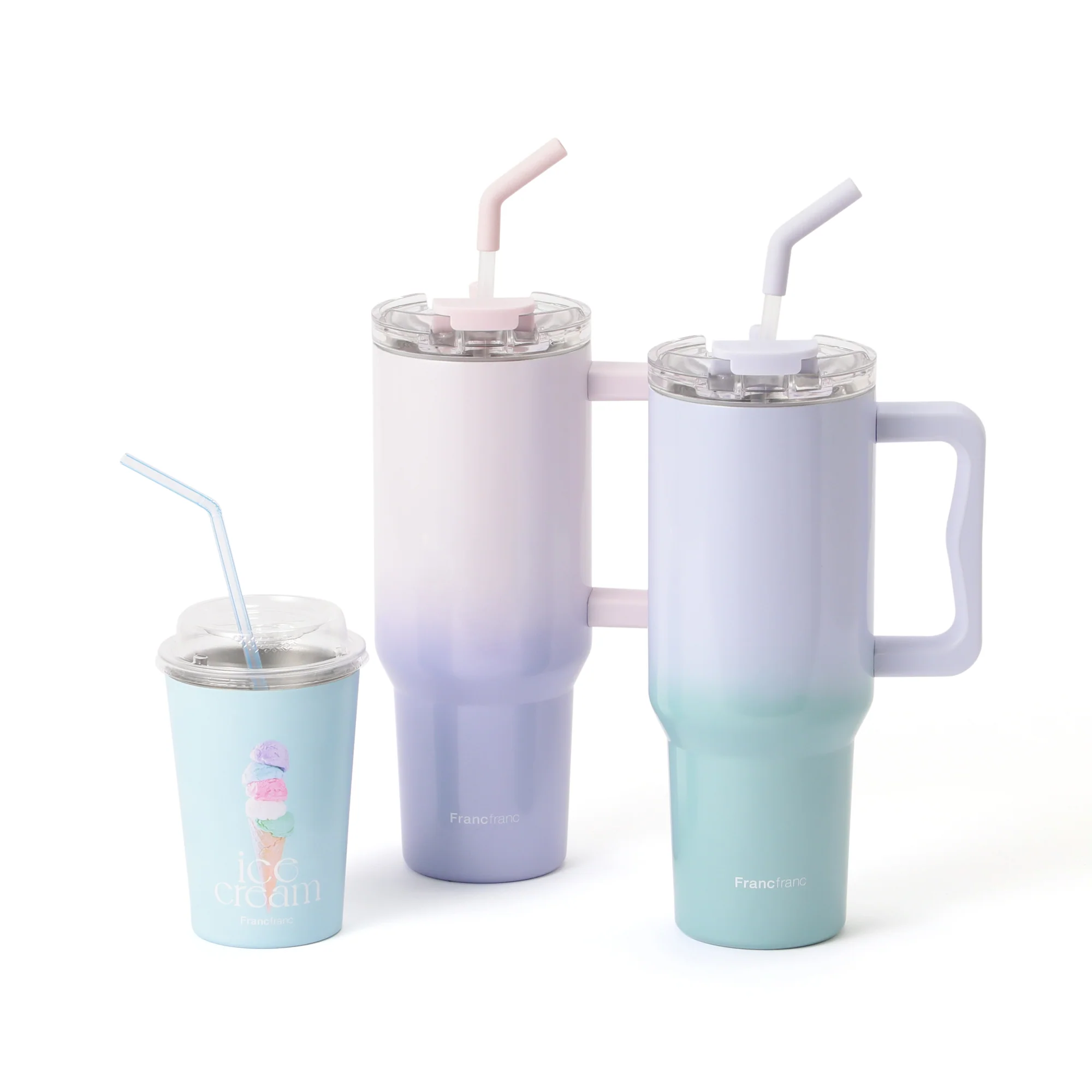 大型ステンレスマグ 1100ml ピンク - Image 12
