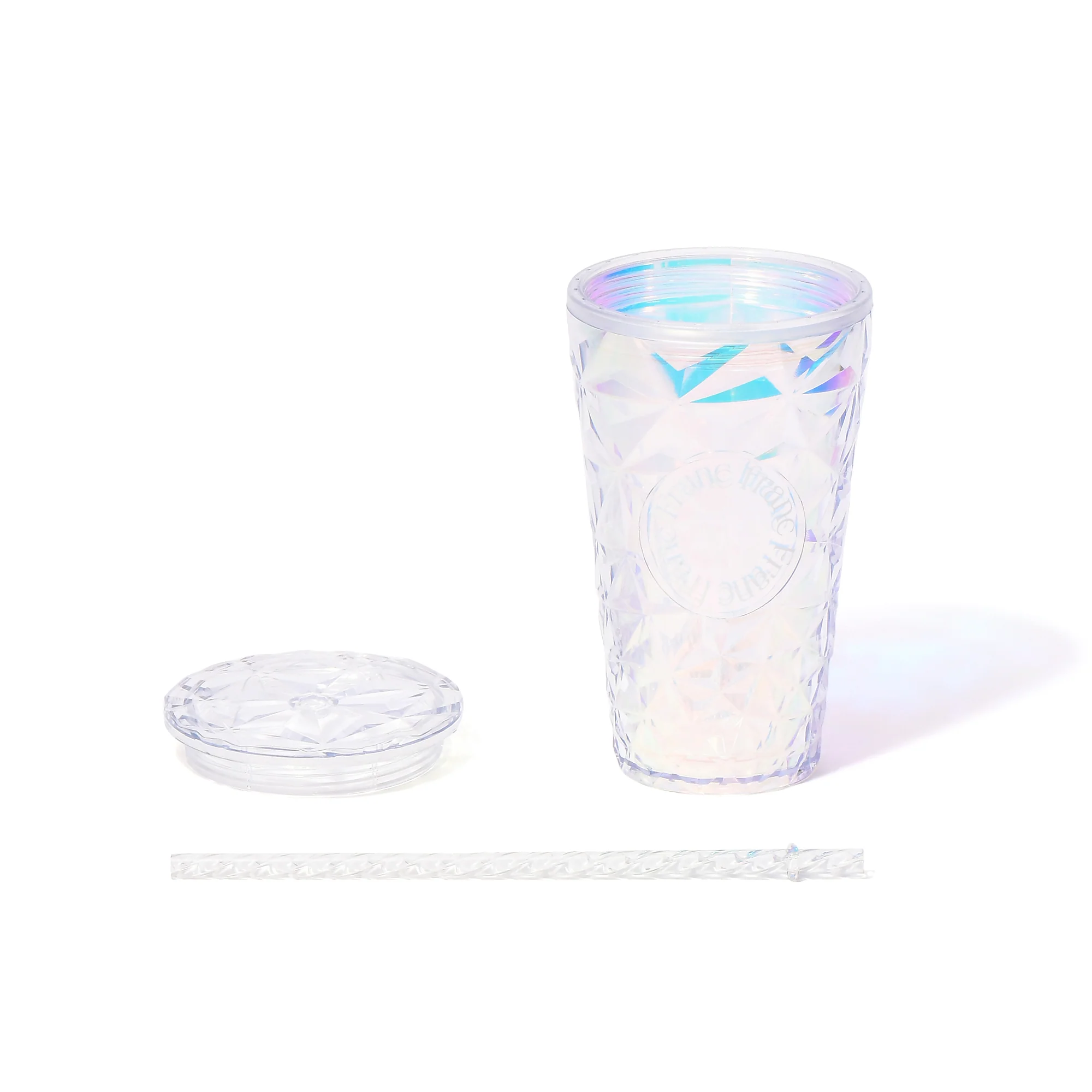 オーロラ プラスチックタンブラー M ホワイト - Image 7