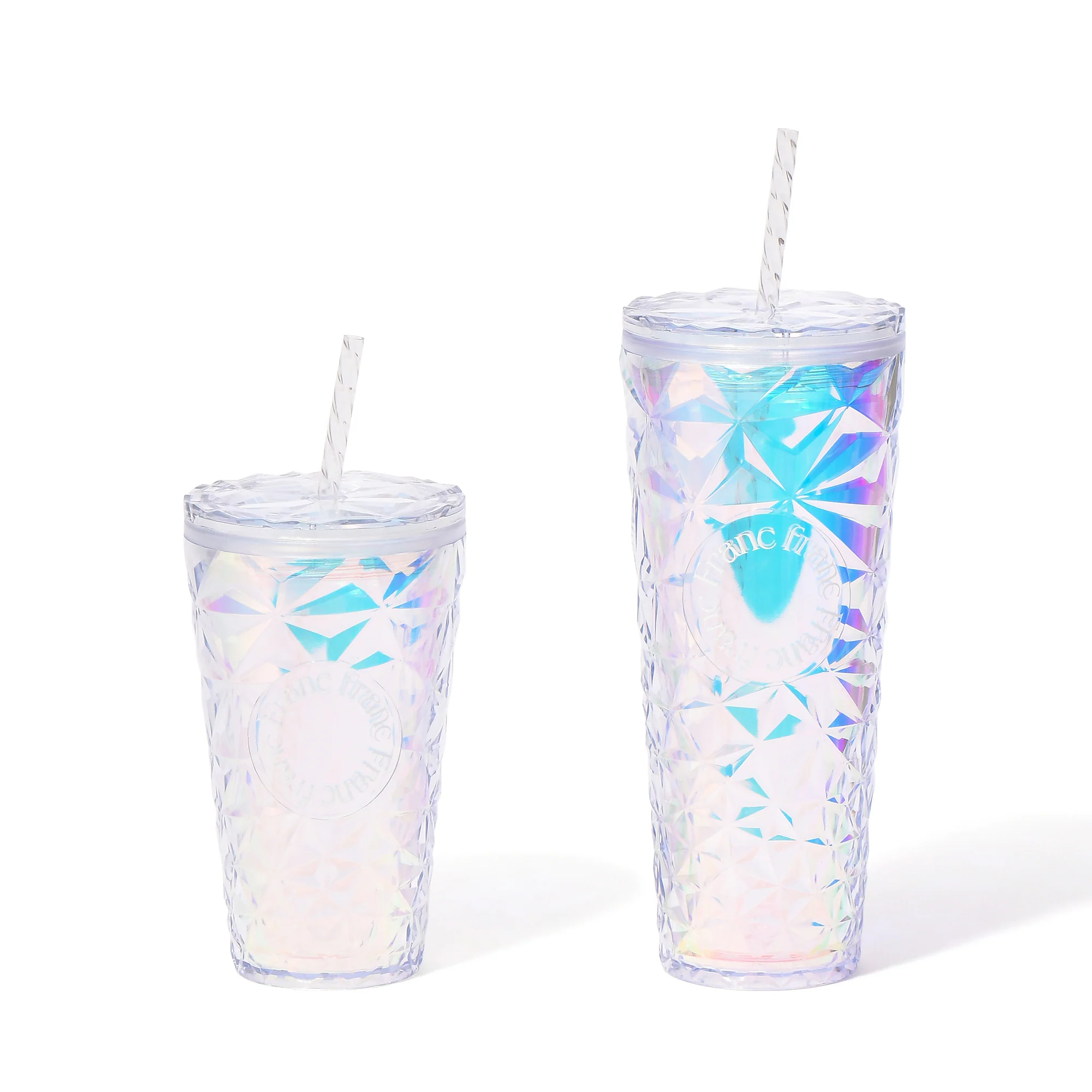 オーロラ プラスチックタンブラー L ホワイト - Image 11