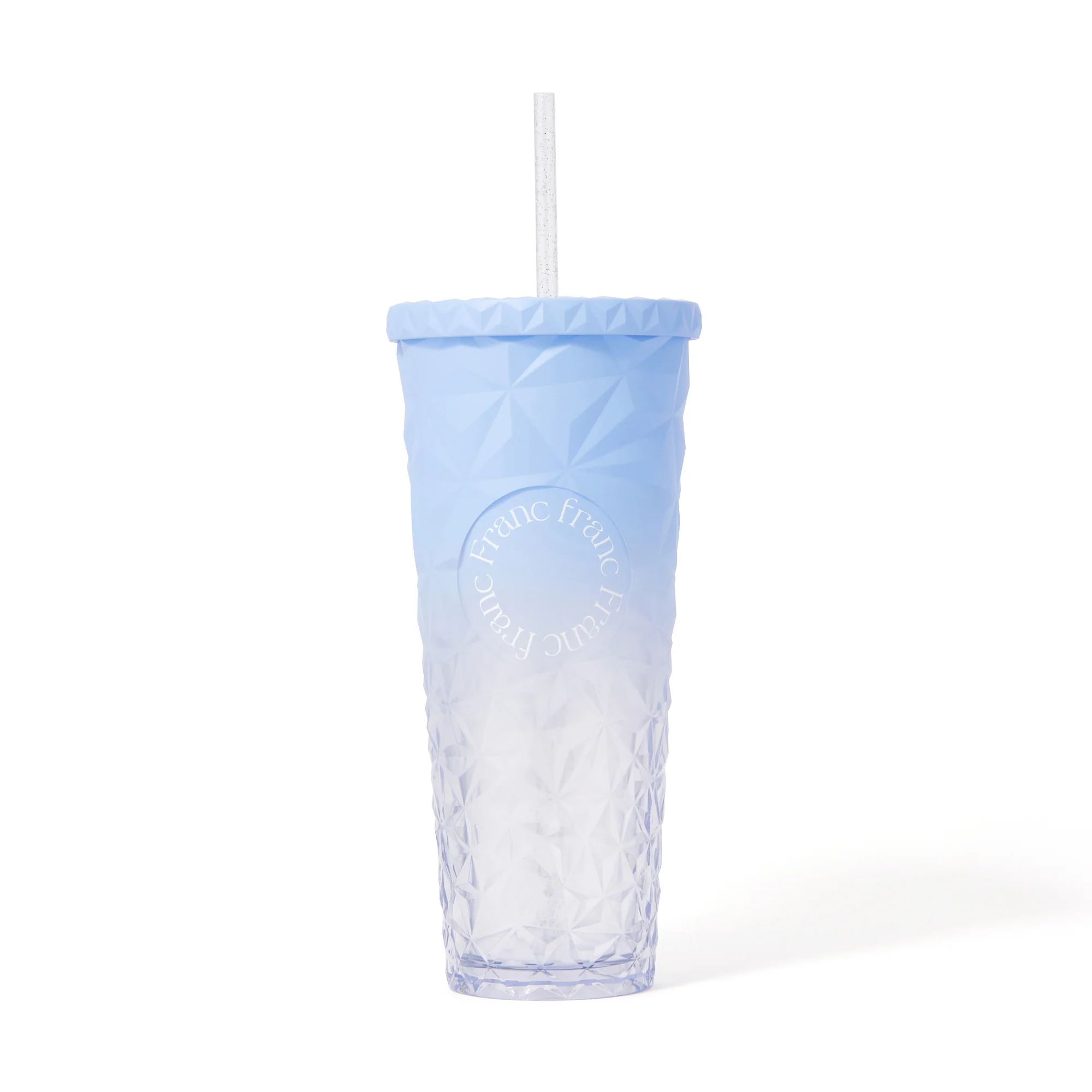 カラー プラスチックタンブラー L ブルー - Image 3