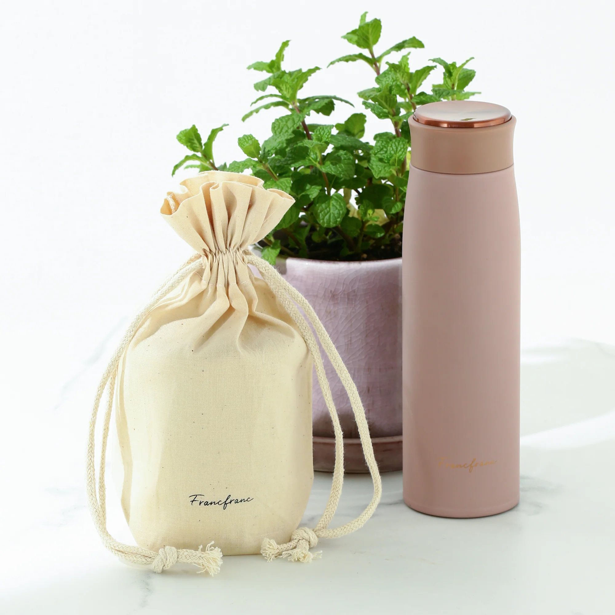 マット ステンレスボトル 500ml ピンク - Image 10