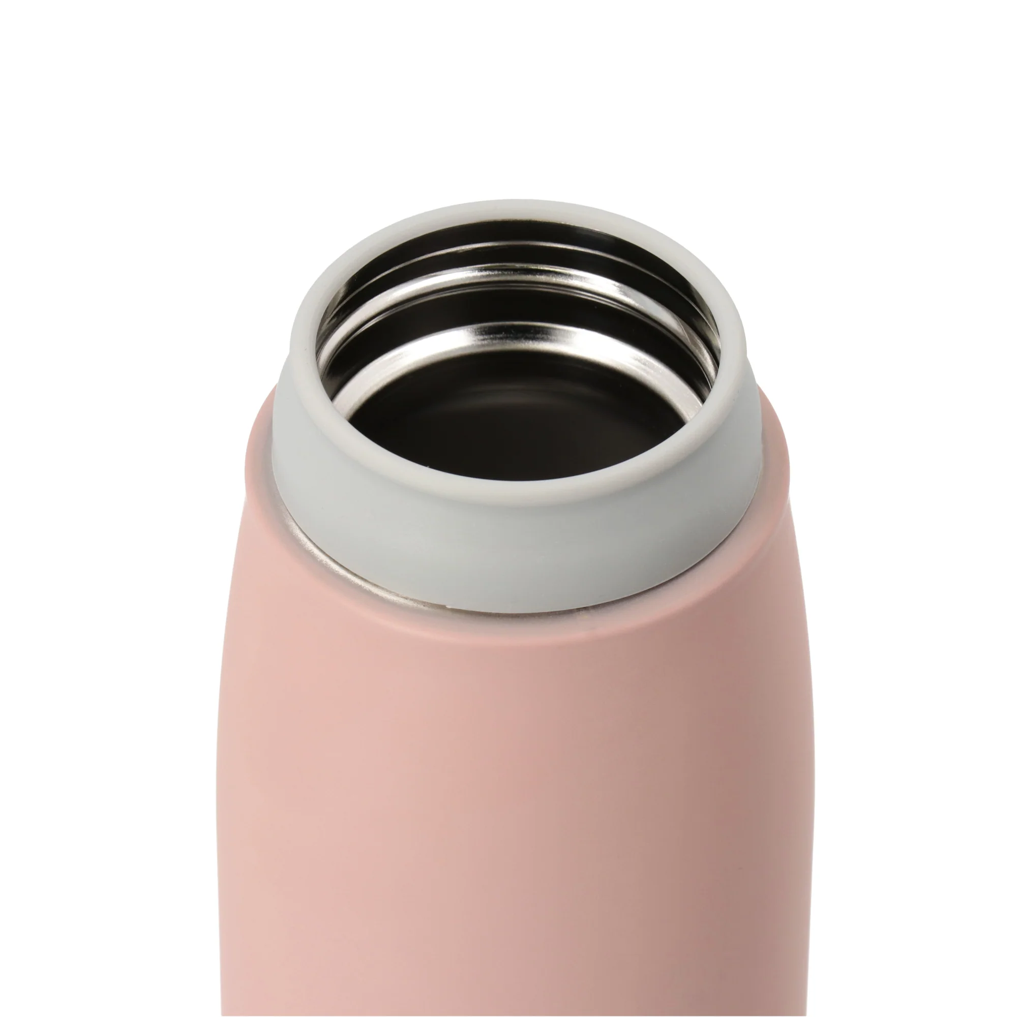 マット ステンレスボトル 500ml ピンク - Image 3