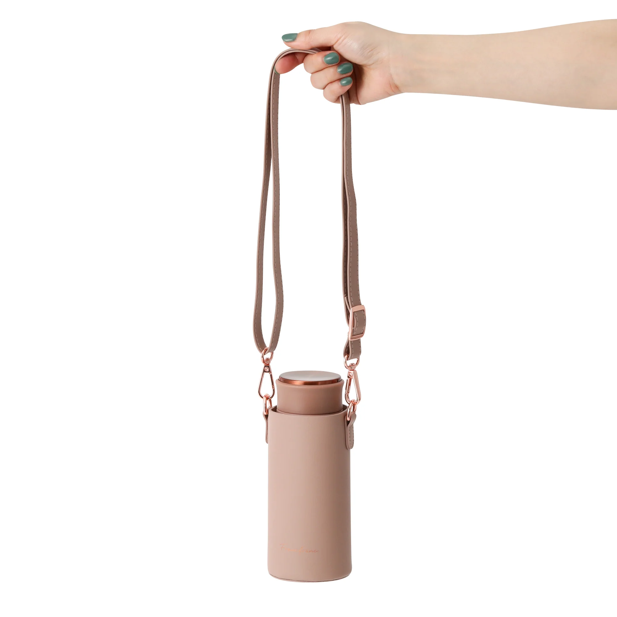 マット ステンレスボトル ホルダーセット 350ml  ピンク - Image 12