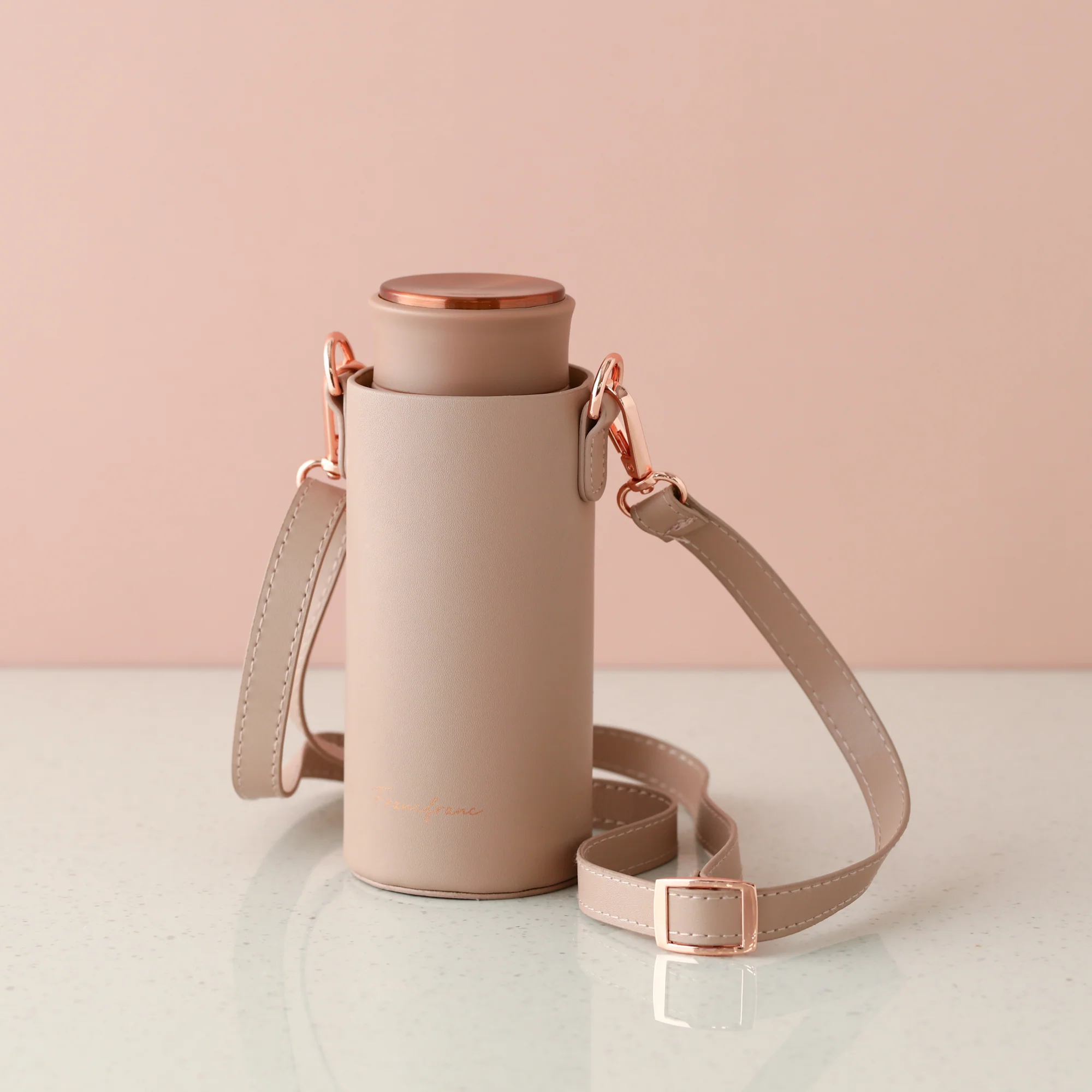 マット ステンレスボトル ホルダーセット 350ml  ピンク - Image 15
