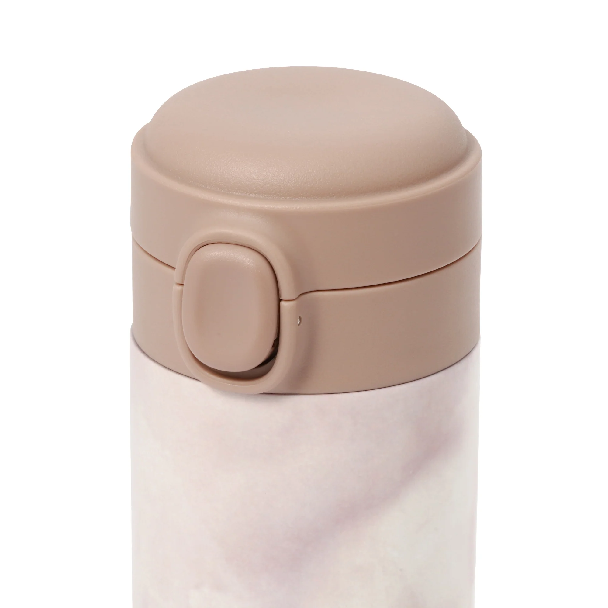 ワンタッチ ステンレスボトル 350ml マーブルブラウン - Image 2