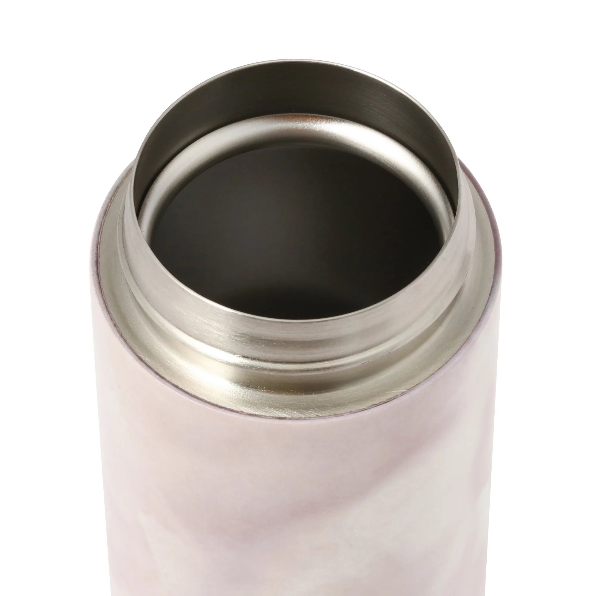 ワンタッチ ステンレスボトル 350ml マーブルブラウン - Image 5