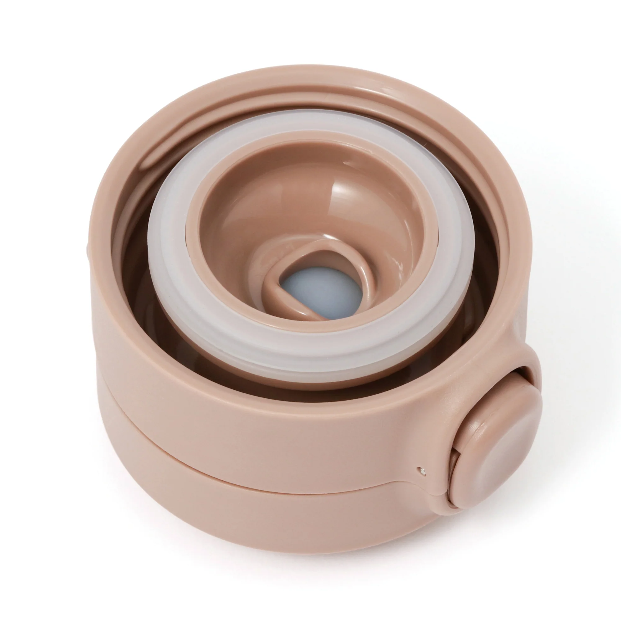 ワンタッチ ステンレスボトル 350ml マーブルブラウン - Image 7