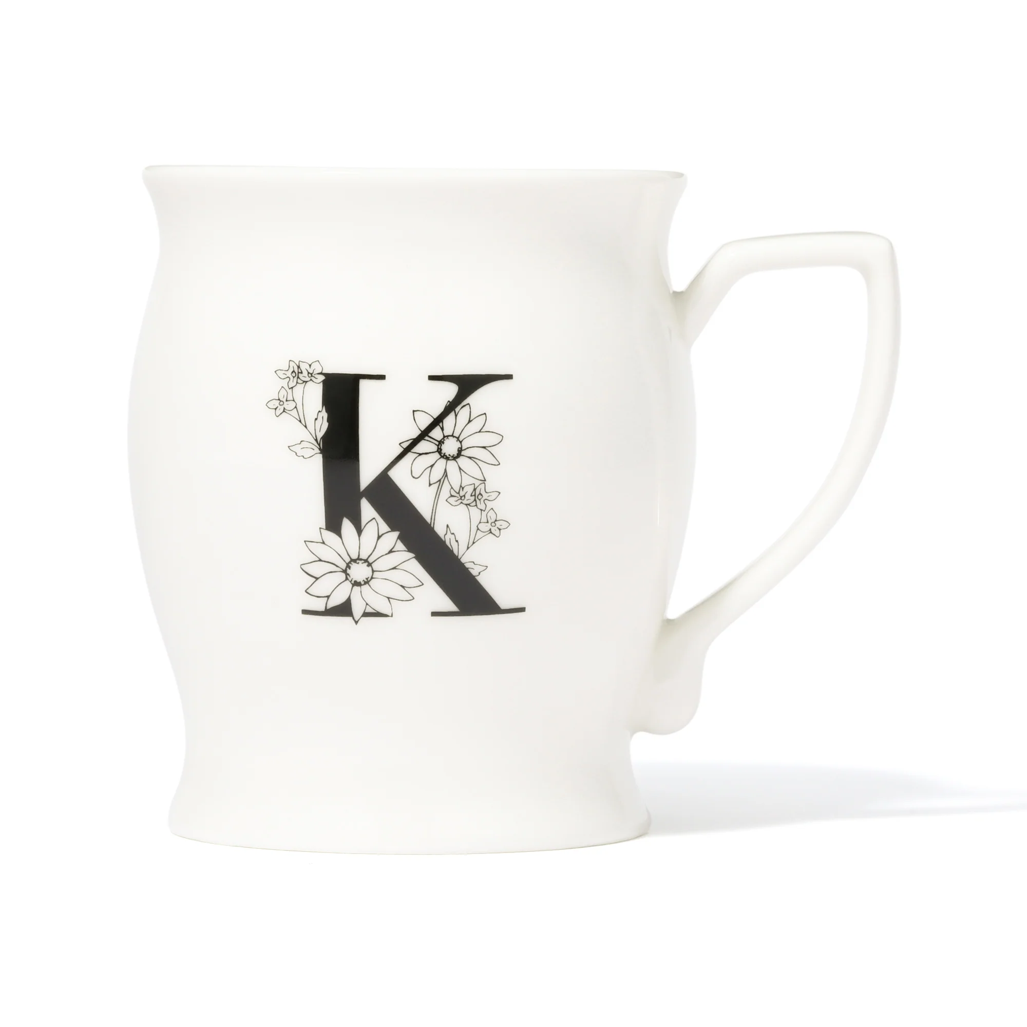 イニシャルマグ フラワー  K - Image 3