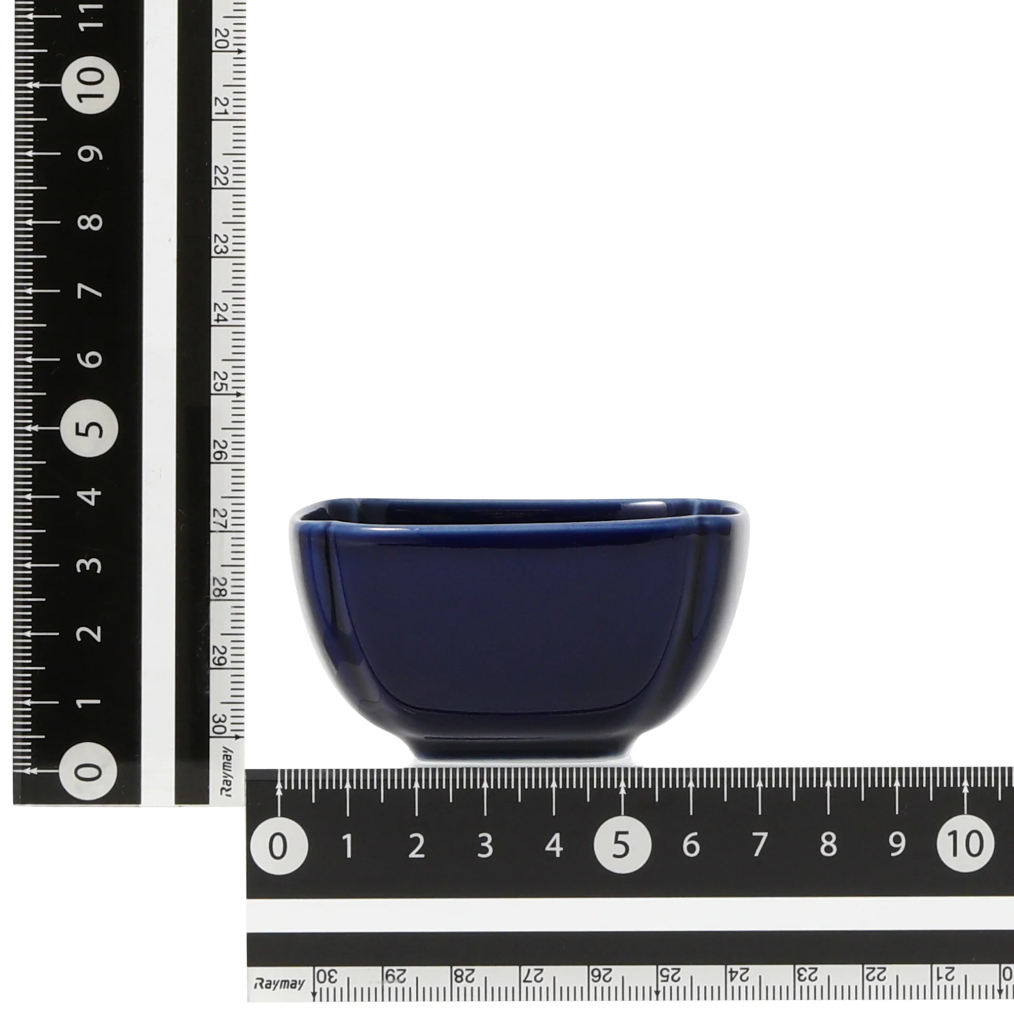 美濃焼 豆鉢 四角 ネイビー - Image 6