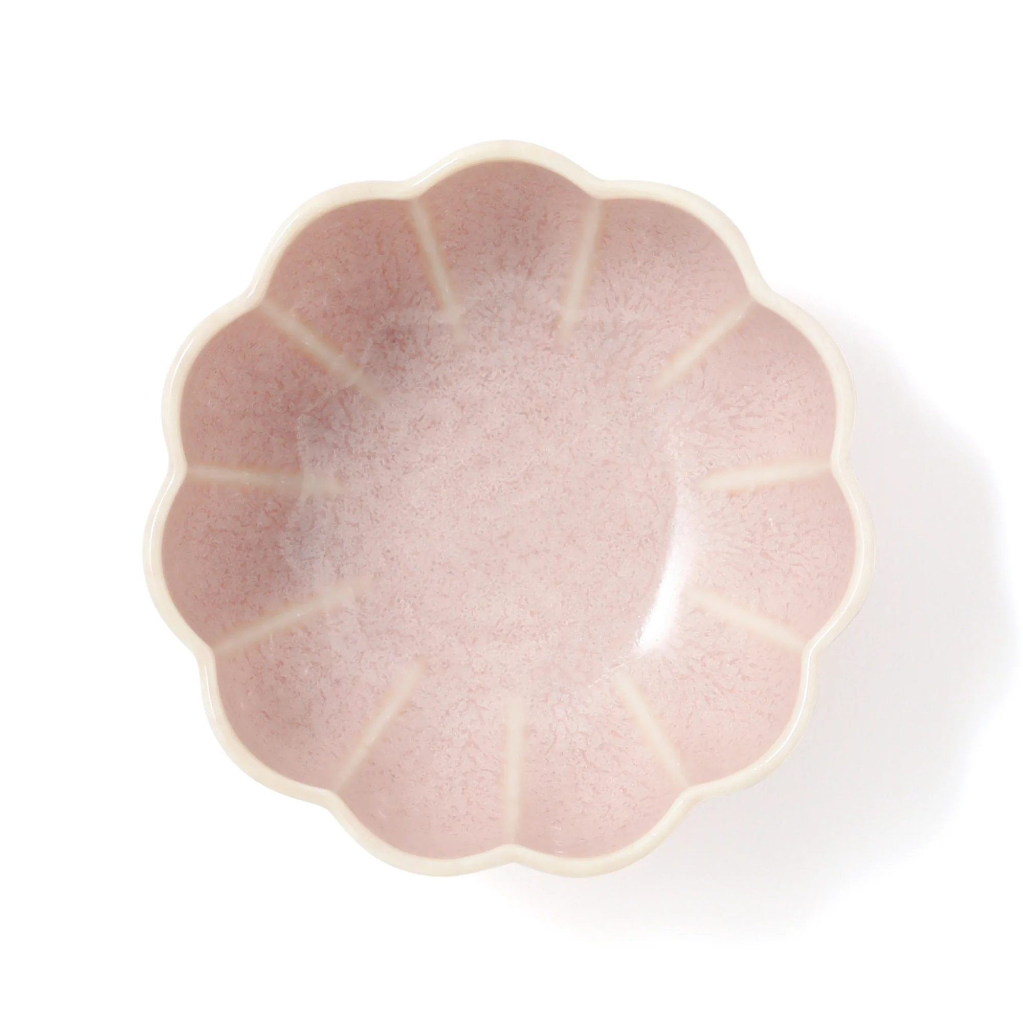 美濃焼 豆鉢 花 ピンク - Image 3