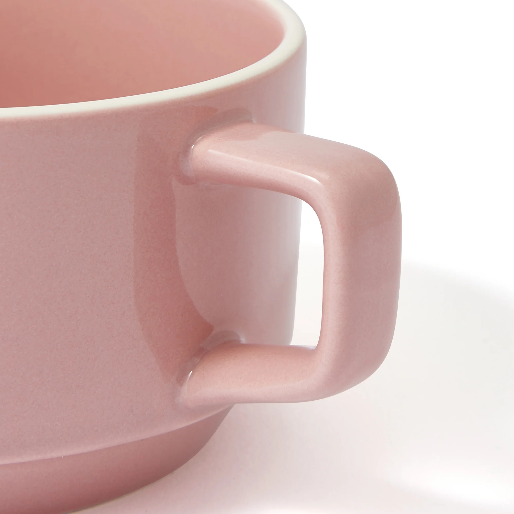 ロゴ リム スープカップ ピンク - Image 5