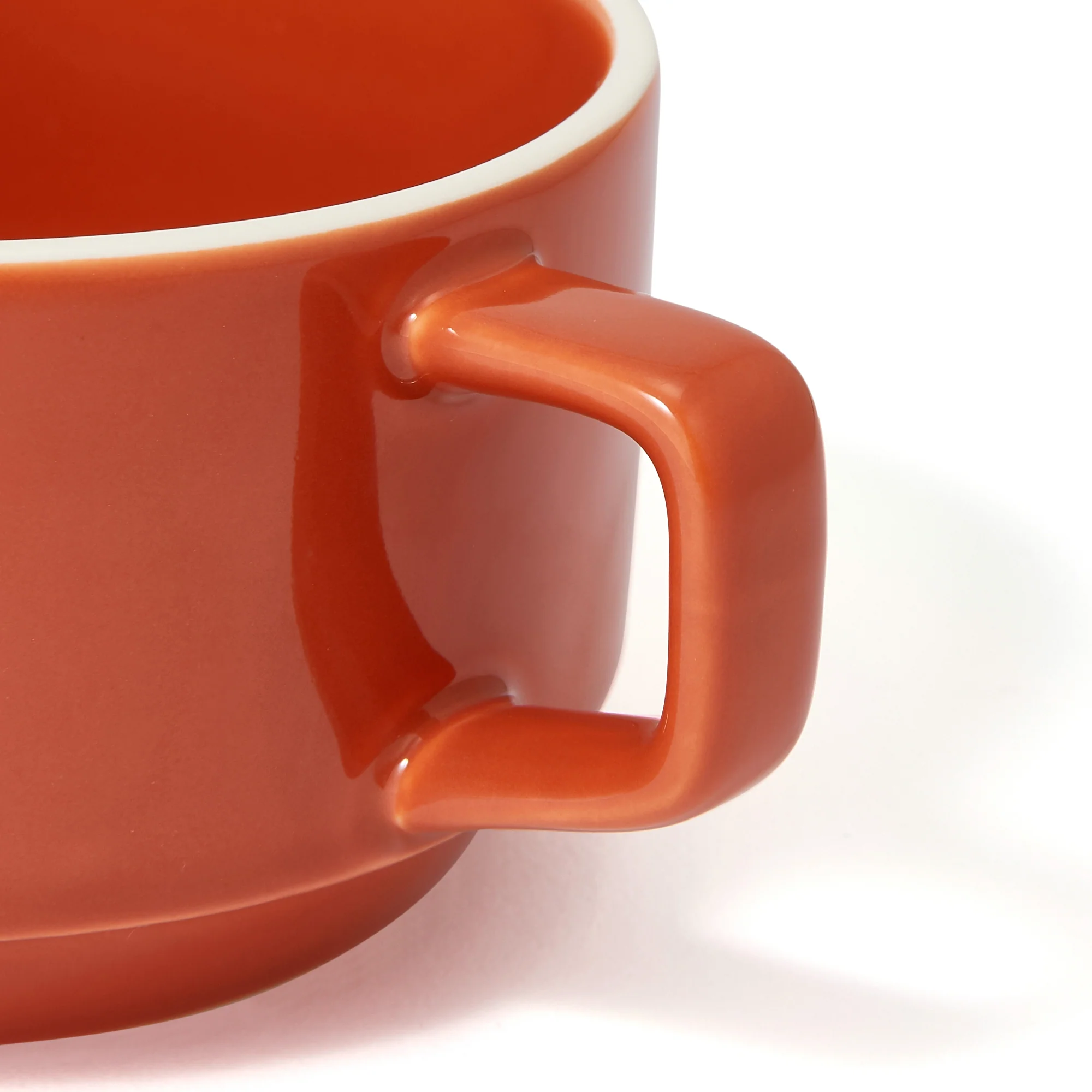 ロゴ リム スープカップ オレンジ - Image 5