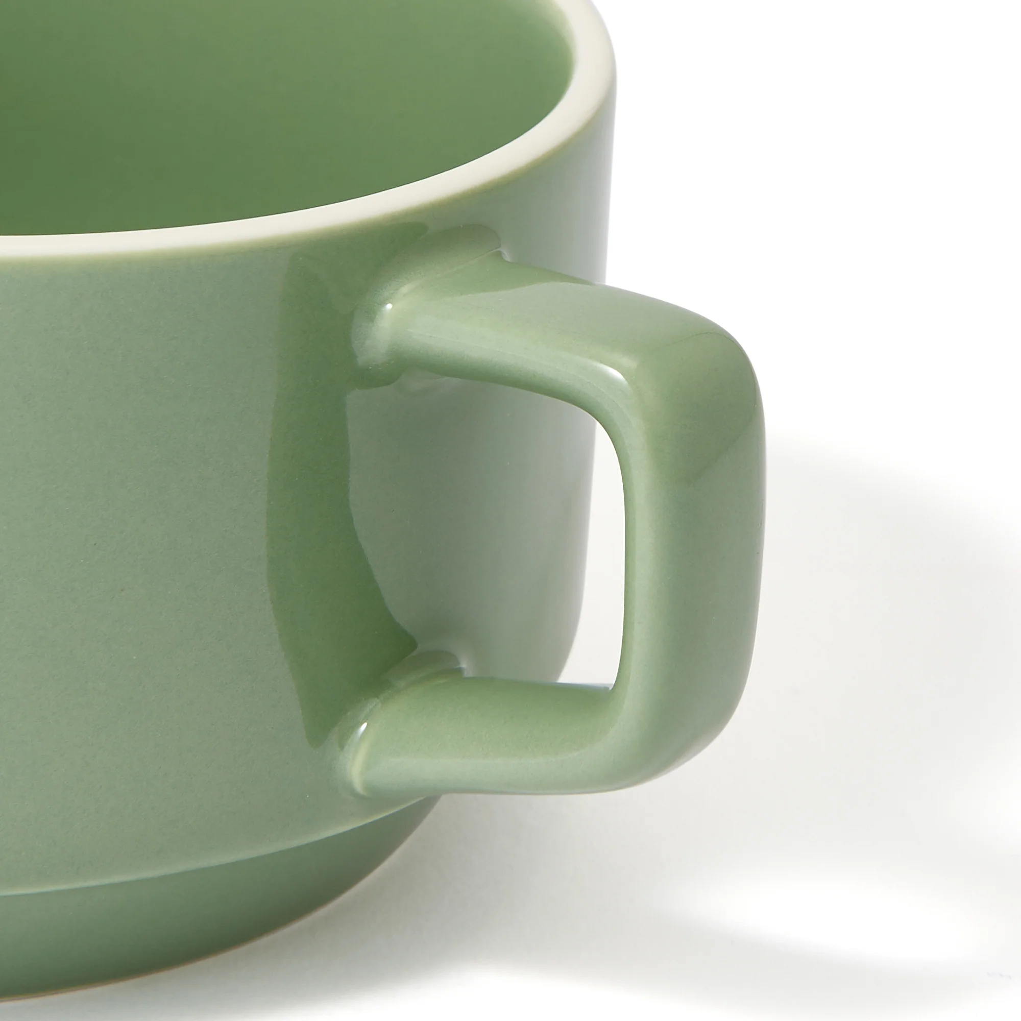ロゴ リム スープカップ グリーン - Image 5