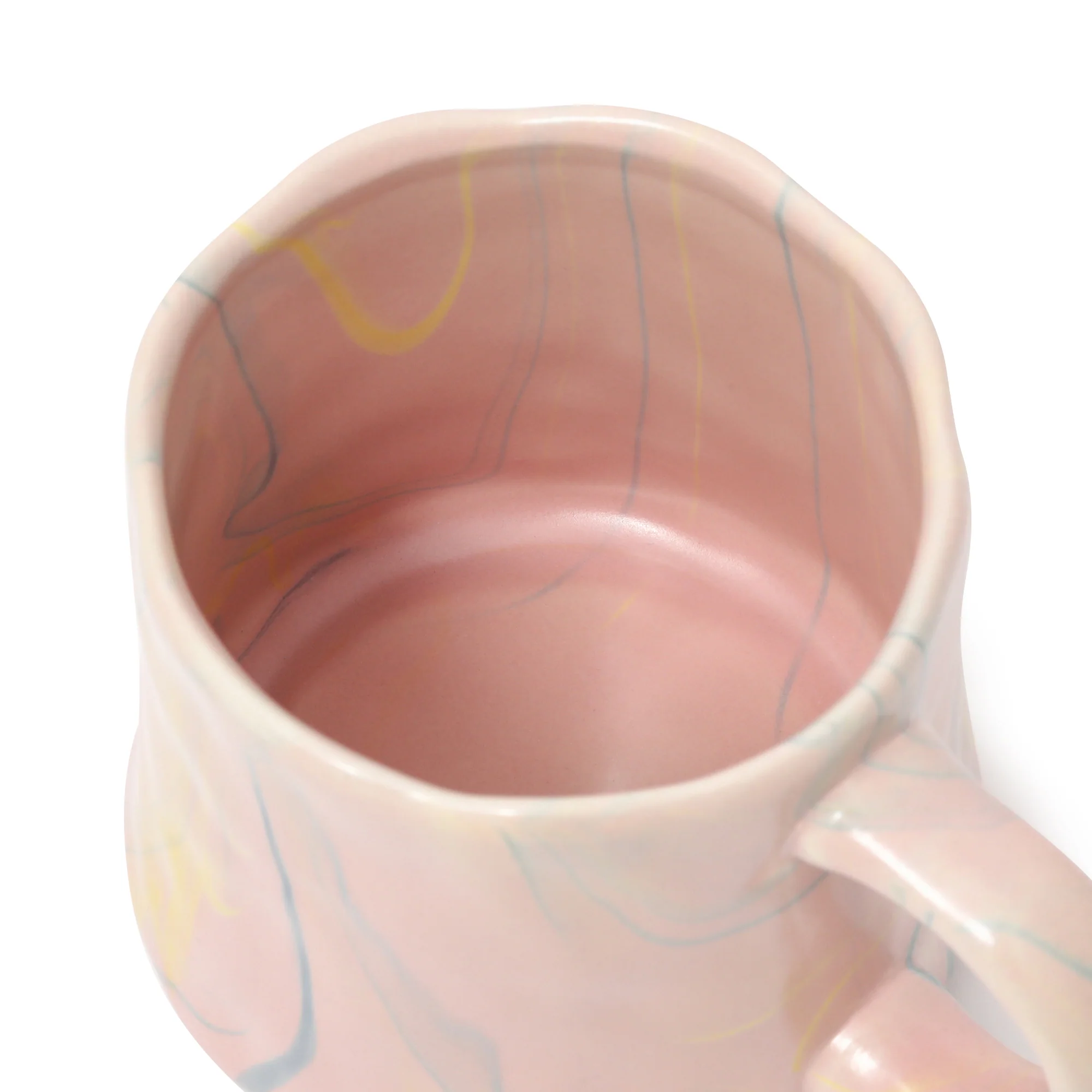 マーブル マグカップ ピンク - Image 6