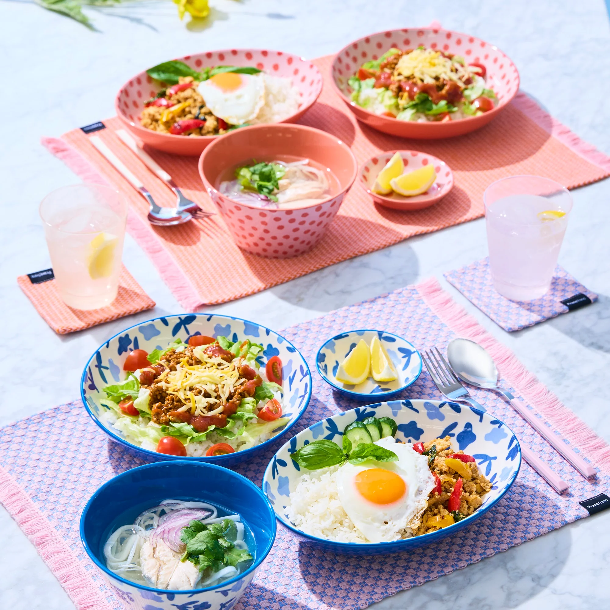色々皿 オーバルディーププレート ネイビーフラワー - Image 7
