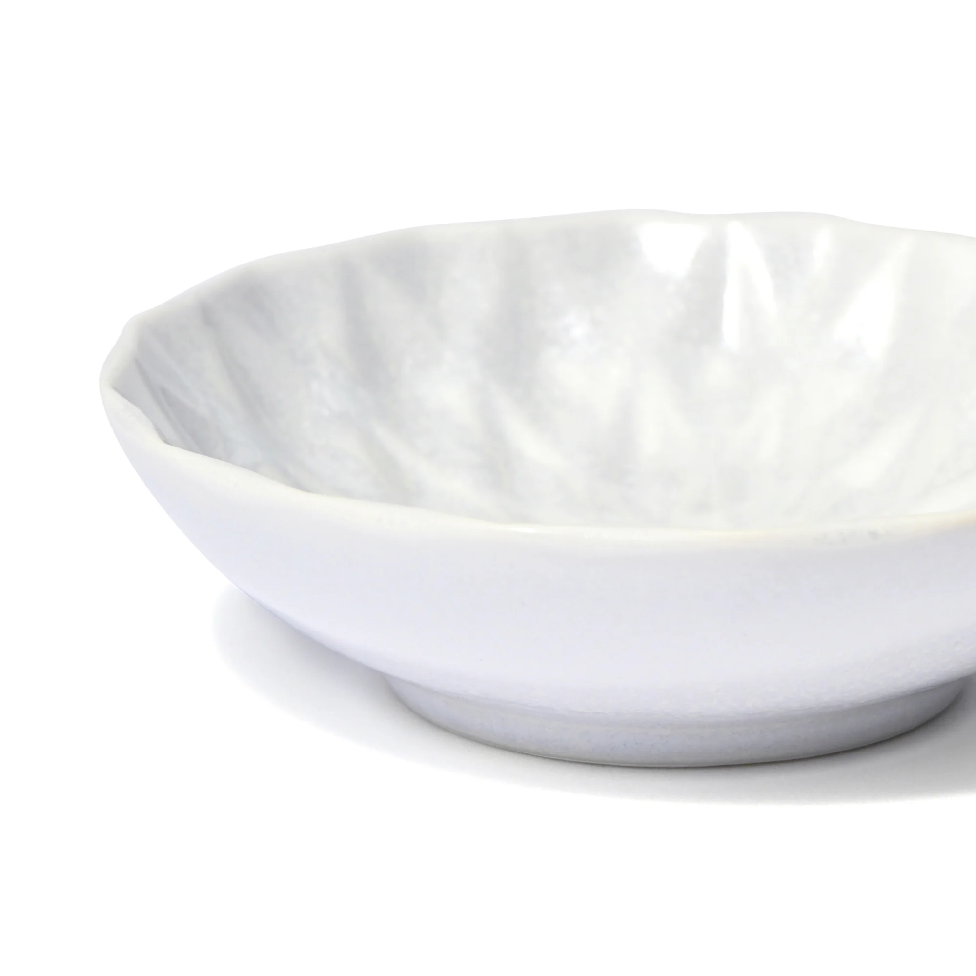 美濃焼 結晶釉 豆皿 霜華 ライトブルー - Image 5