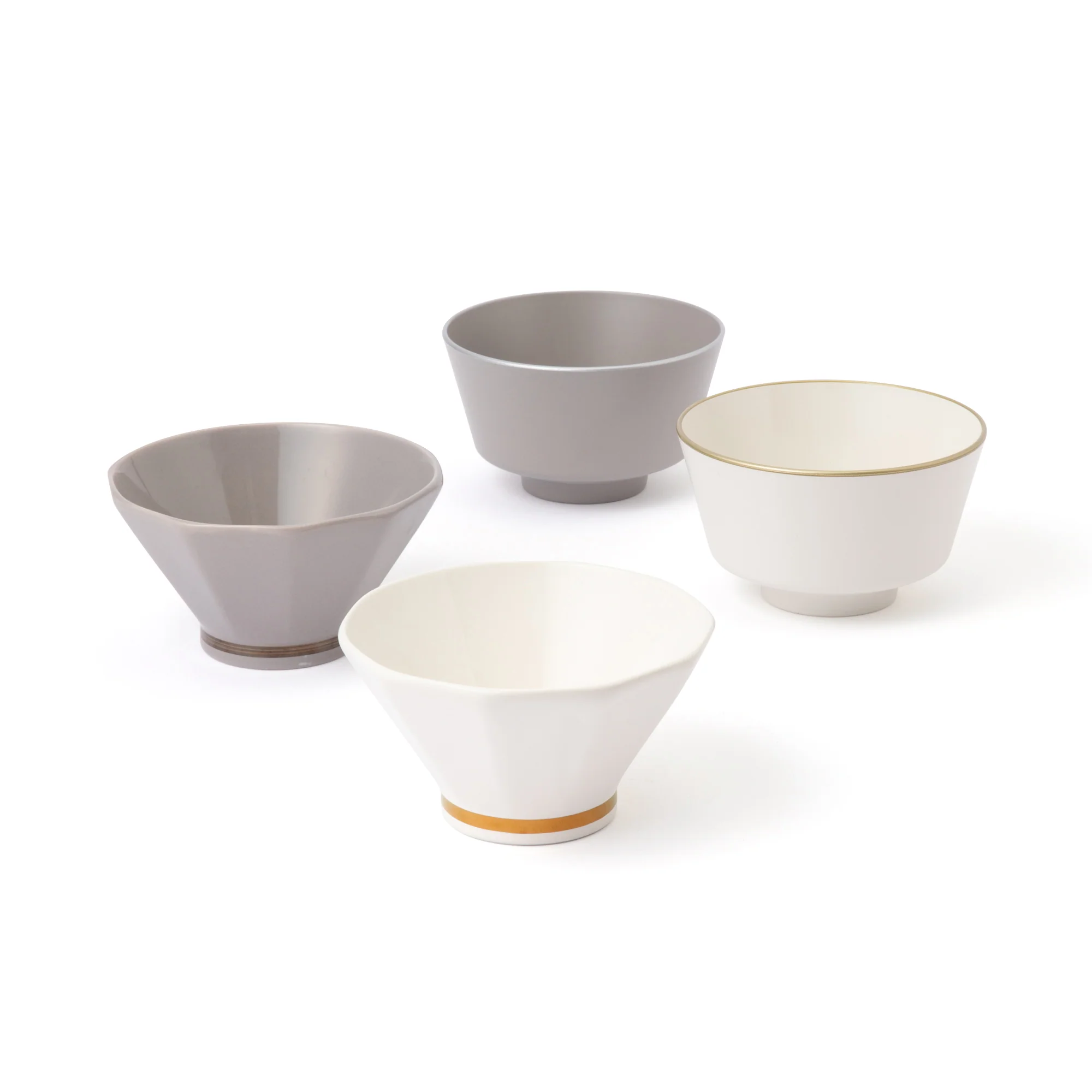 ペアギフト 茶碗＆汁椀セット ダイヤ - Image 3