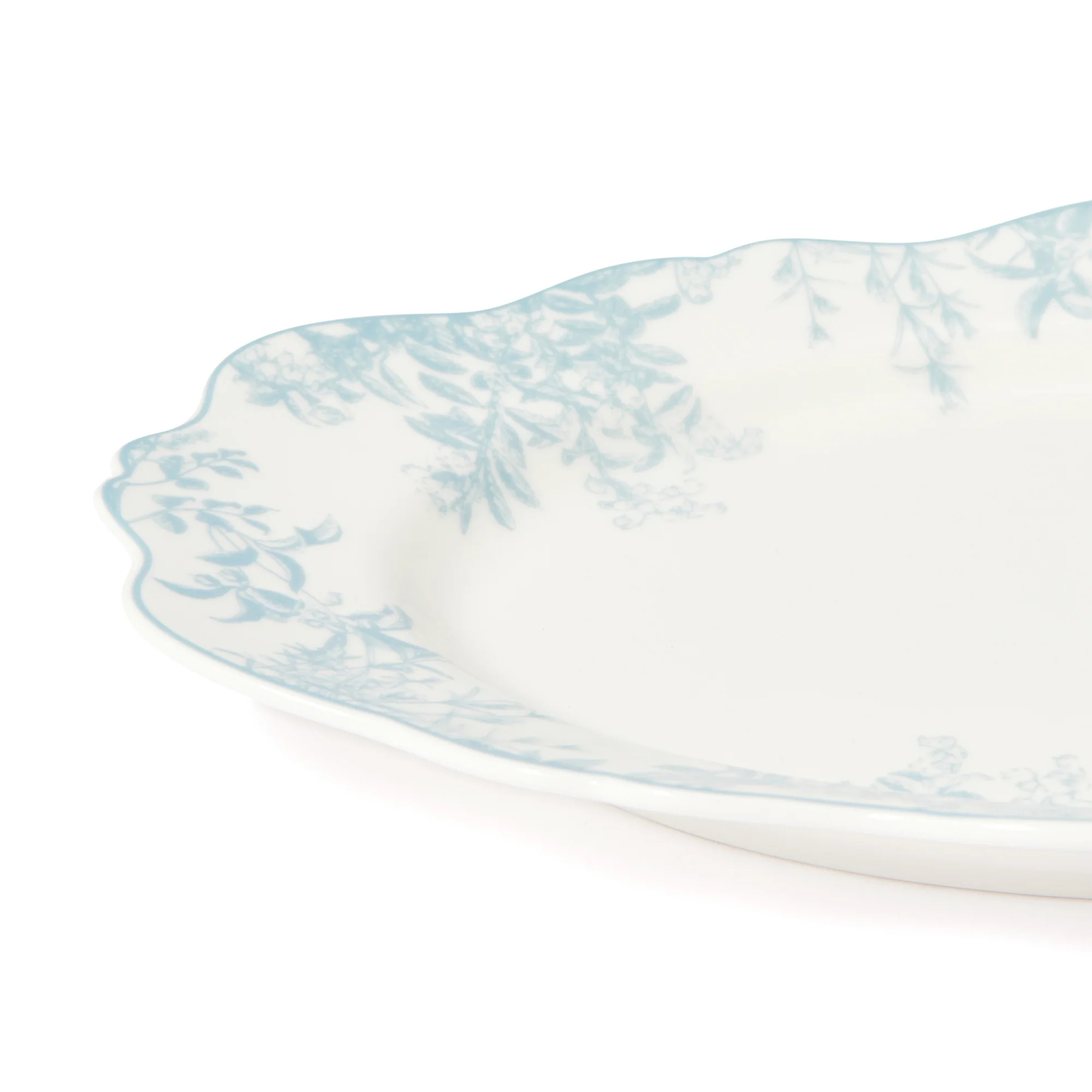 ジュイ オーバルプレート ブルー - Image 4