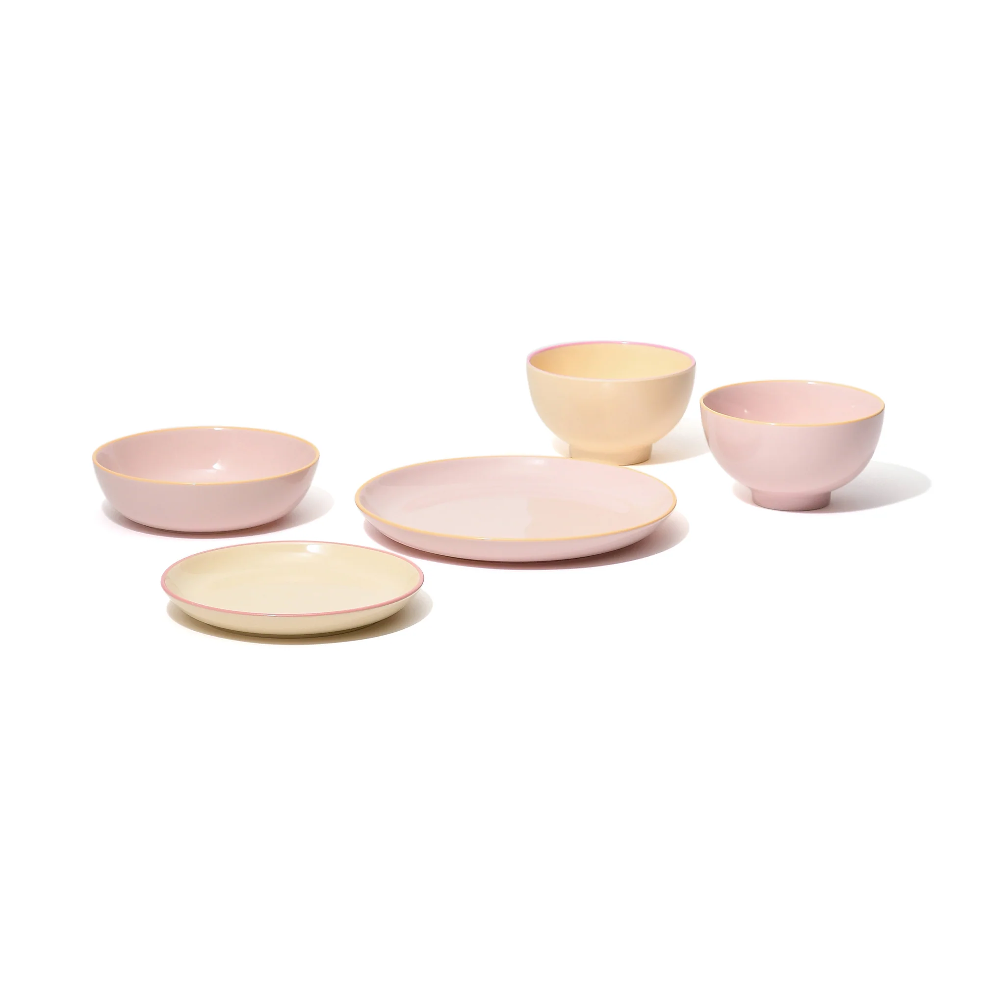 オルディカラフル しっかりごはん 食器5点セット ピンク - Image 7