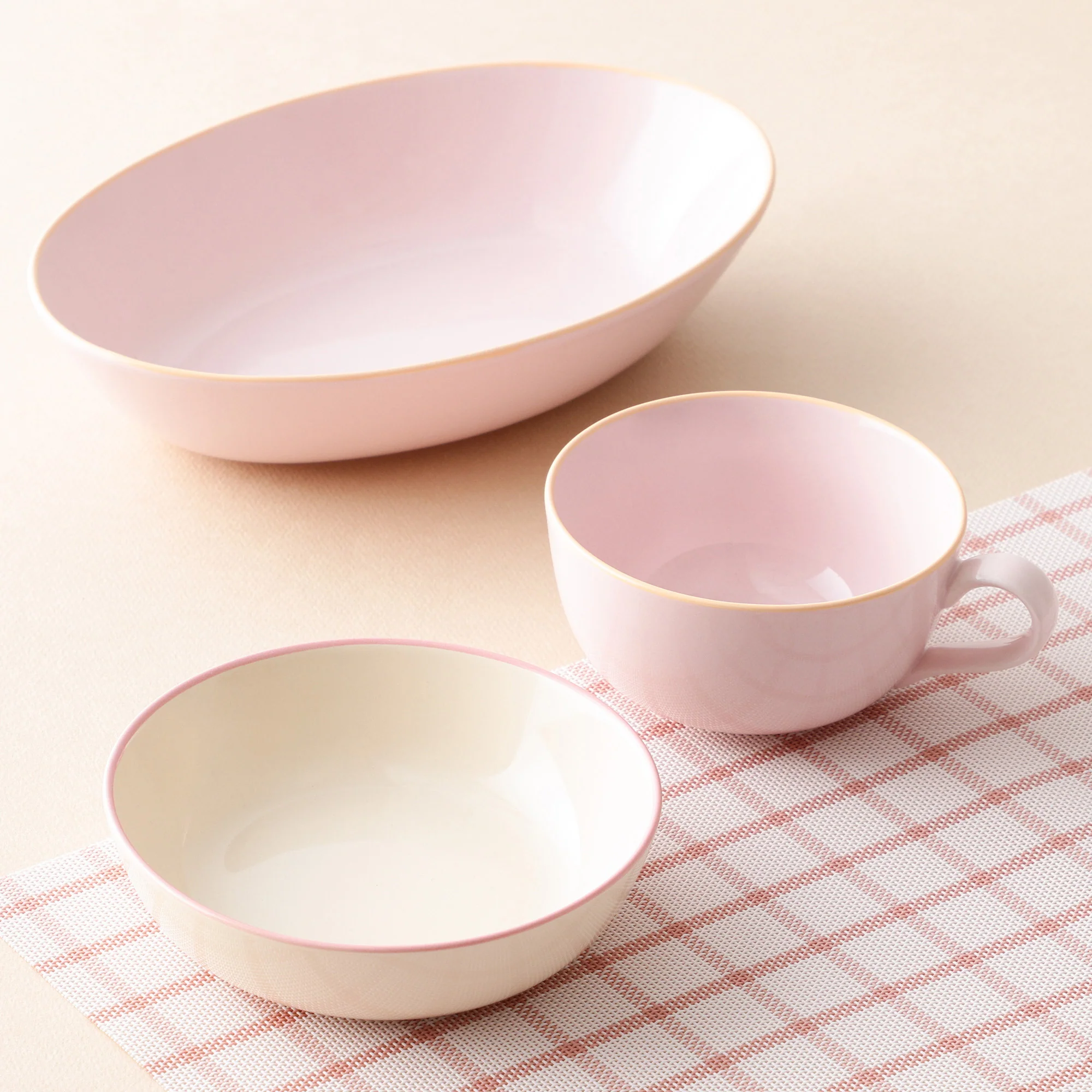オルディカラフル かんたんごはん 食器3点セット ピンク - Image 21