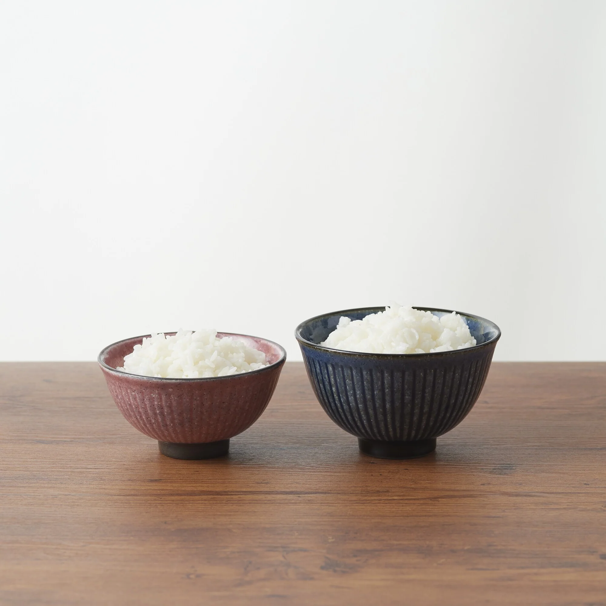 美濃焼 飯碗 しのぎ L ブルー - Image 6