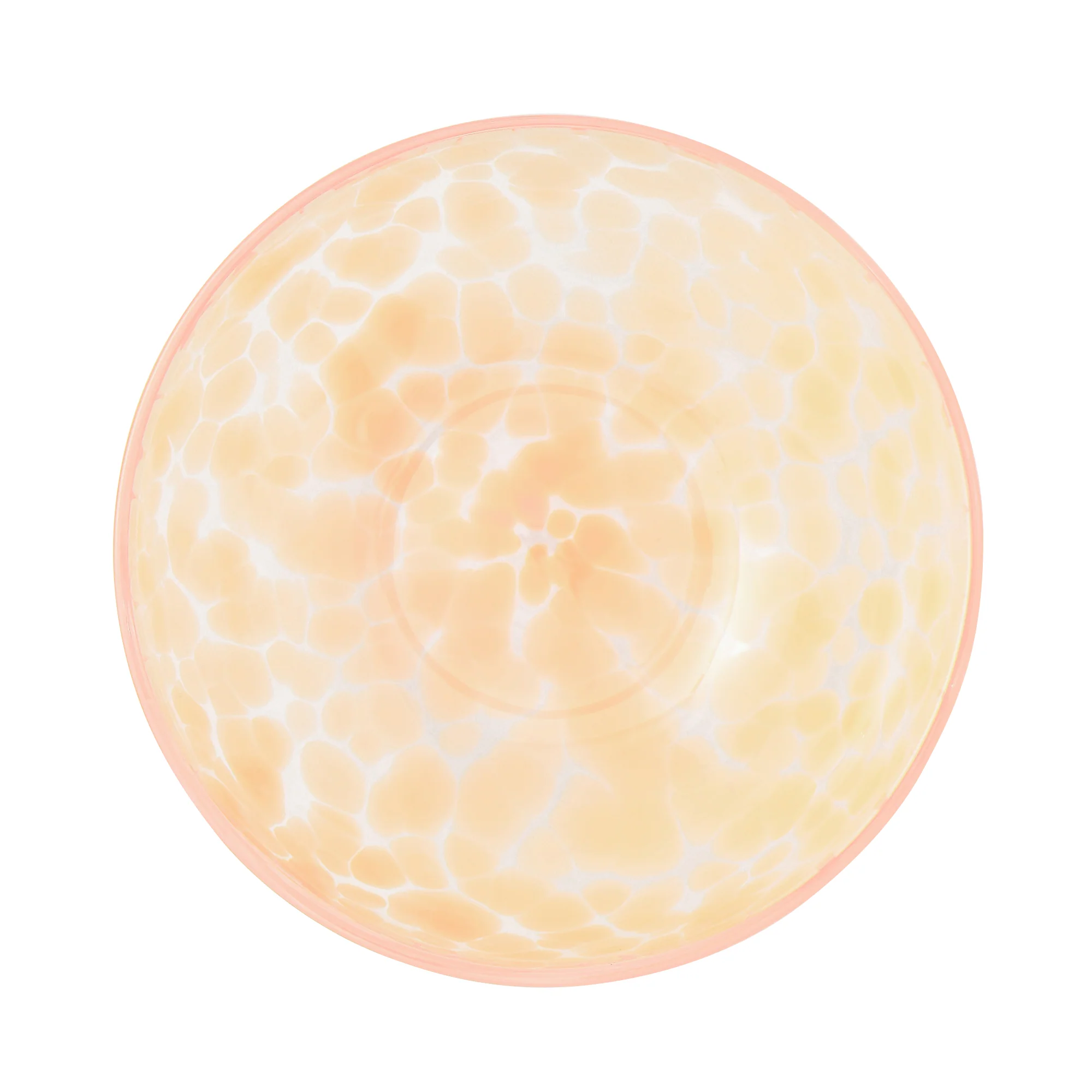 ドットパターン ガラスボウル S オレンジ - Image 3