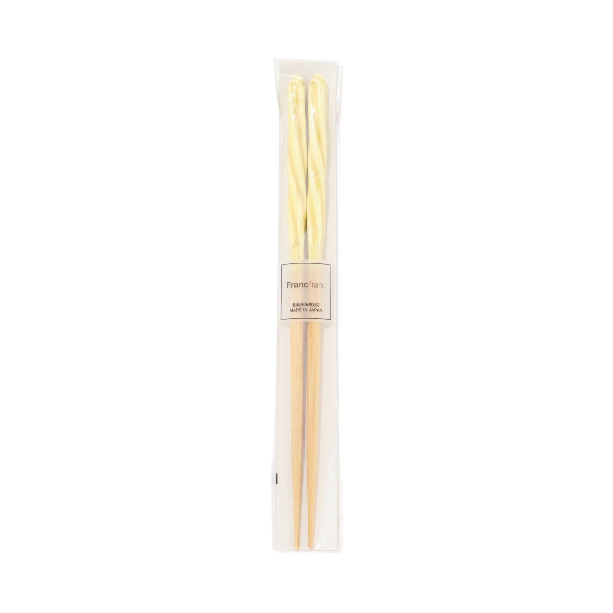 食洗機対応 箸 キャンディー イエロー - Image 4