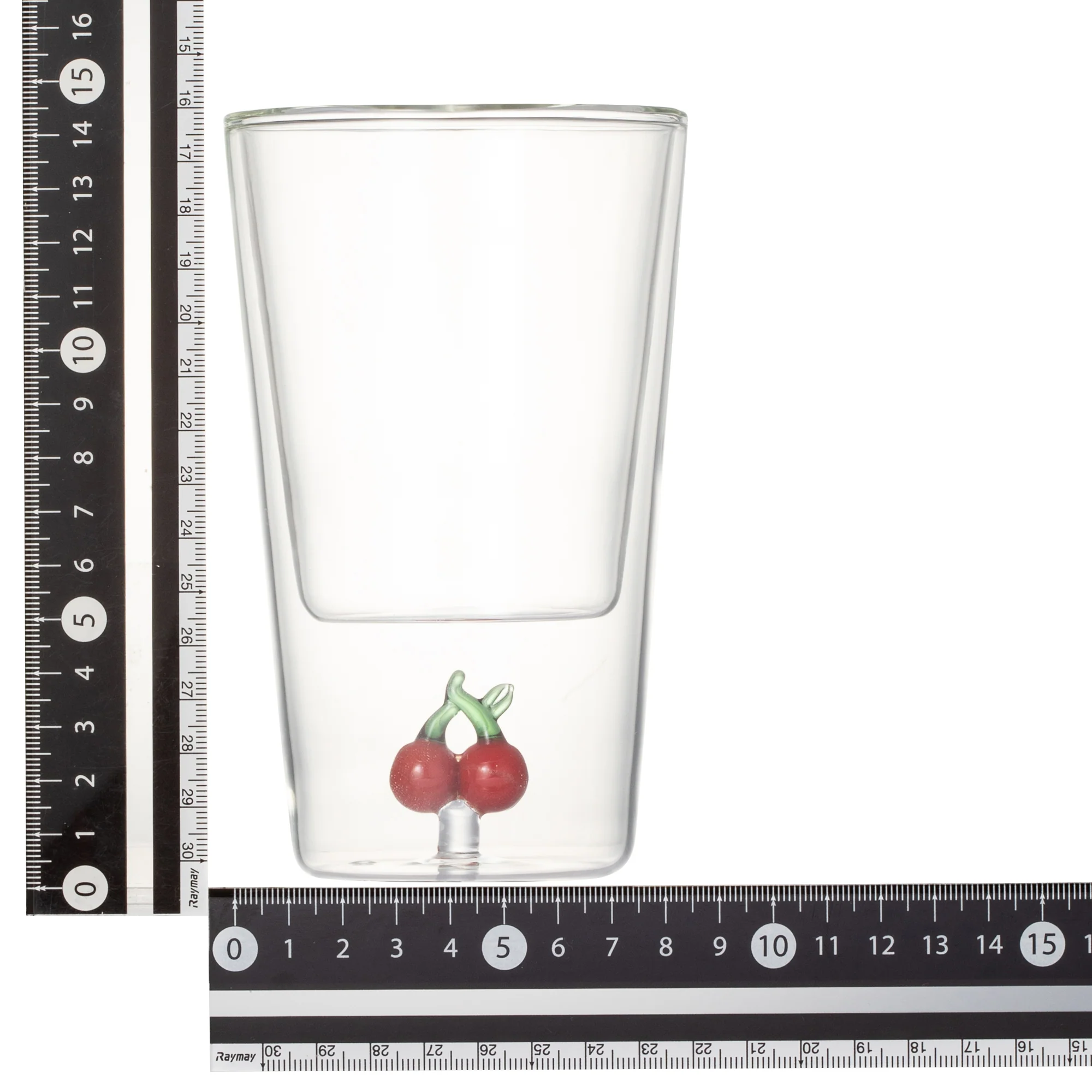 モチーフ ダブルウォールグラス さくらんぼ - Image 6