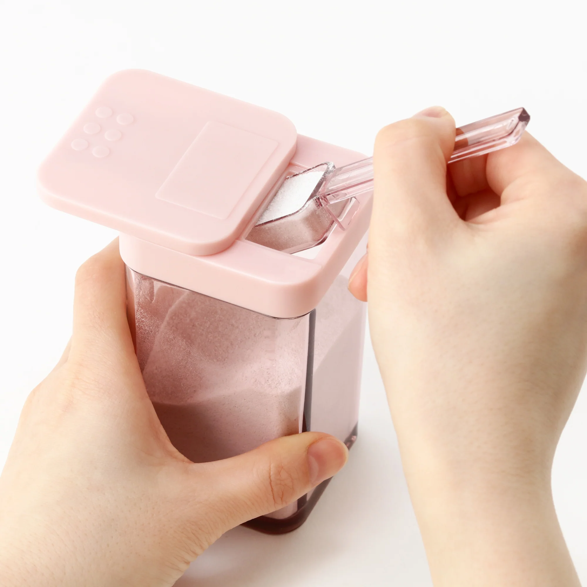 小麦粉＆スパイスボトル ピンク - Image 6