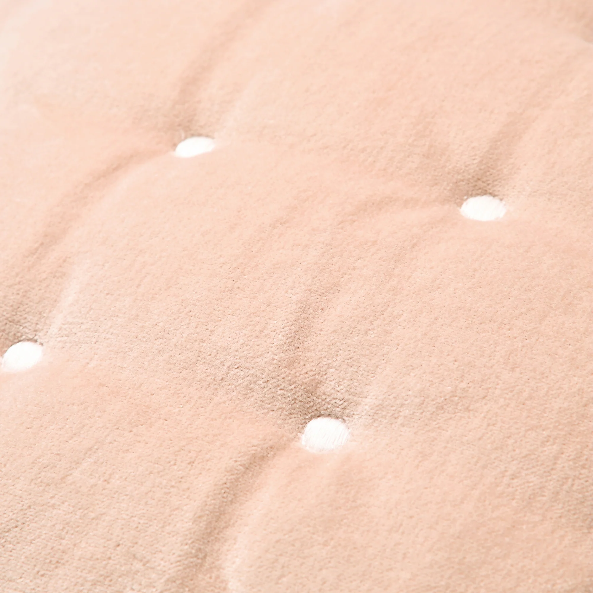 ベルベットドット クッションカバー 450×450 ピンク（A-083） - Image 6