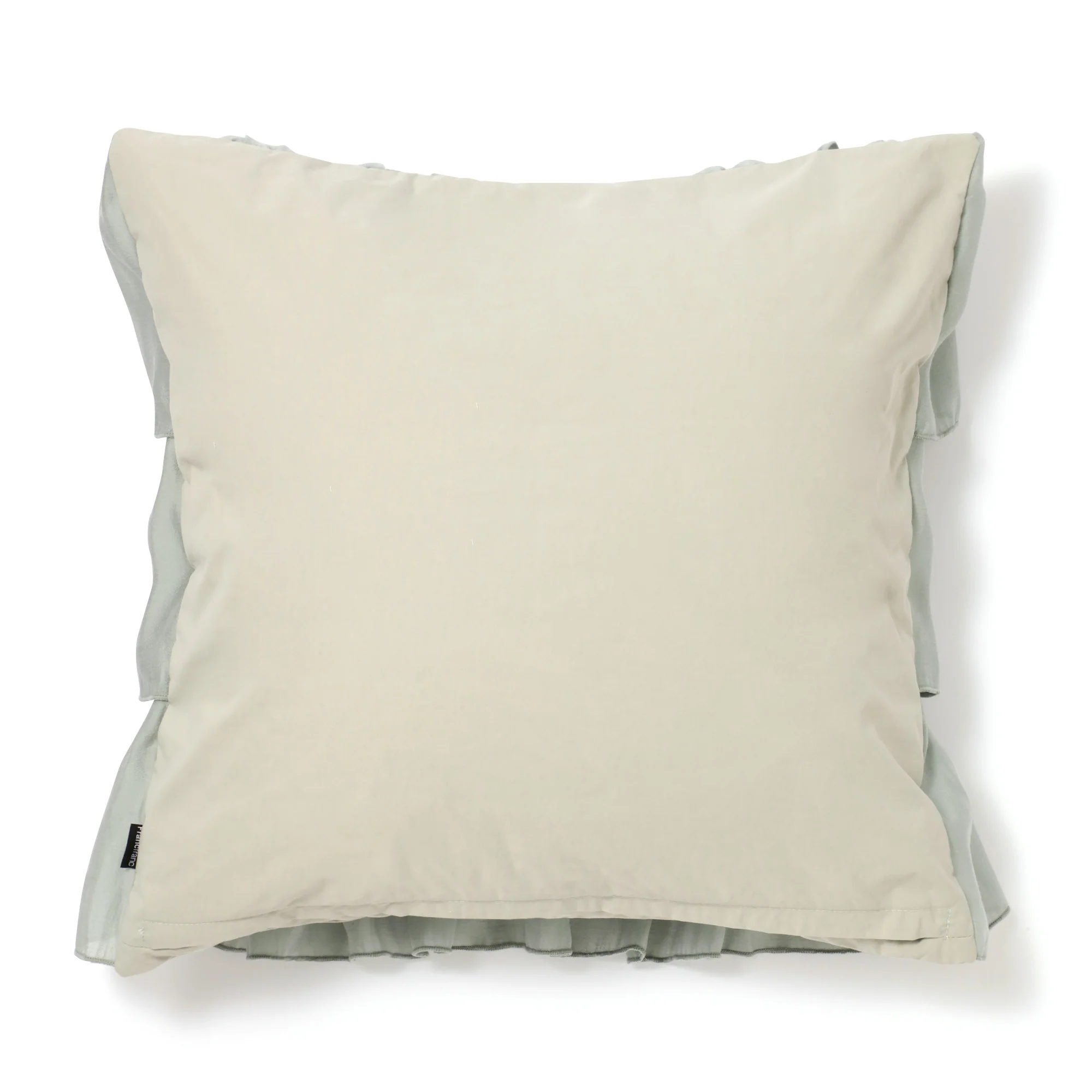 シフォンフリル クッションカバー 450×450 グレー（014） - Image 2