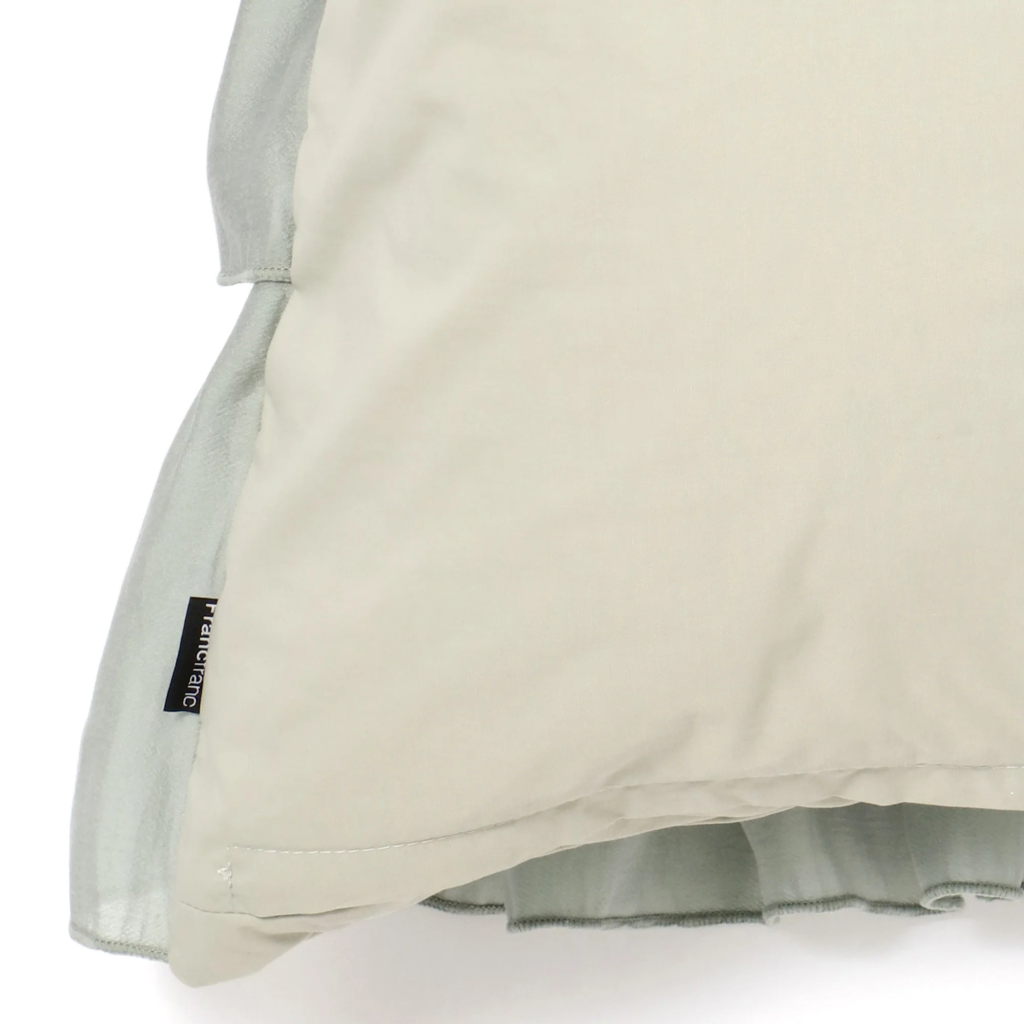 シフォンフリル クッションカバー 450×450 グレー（014） - Image 5