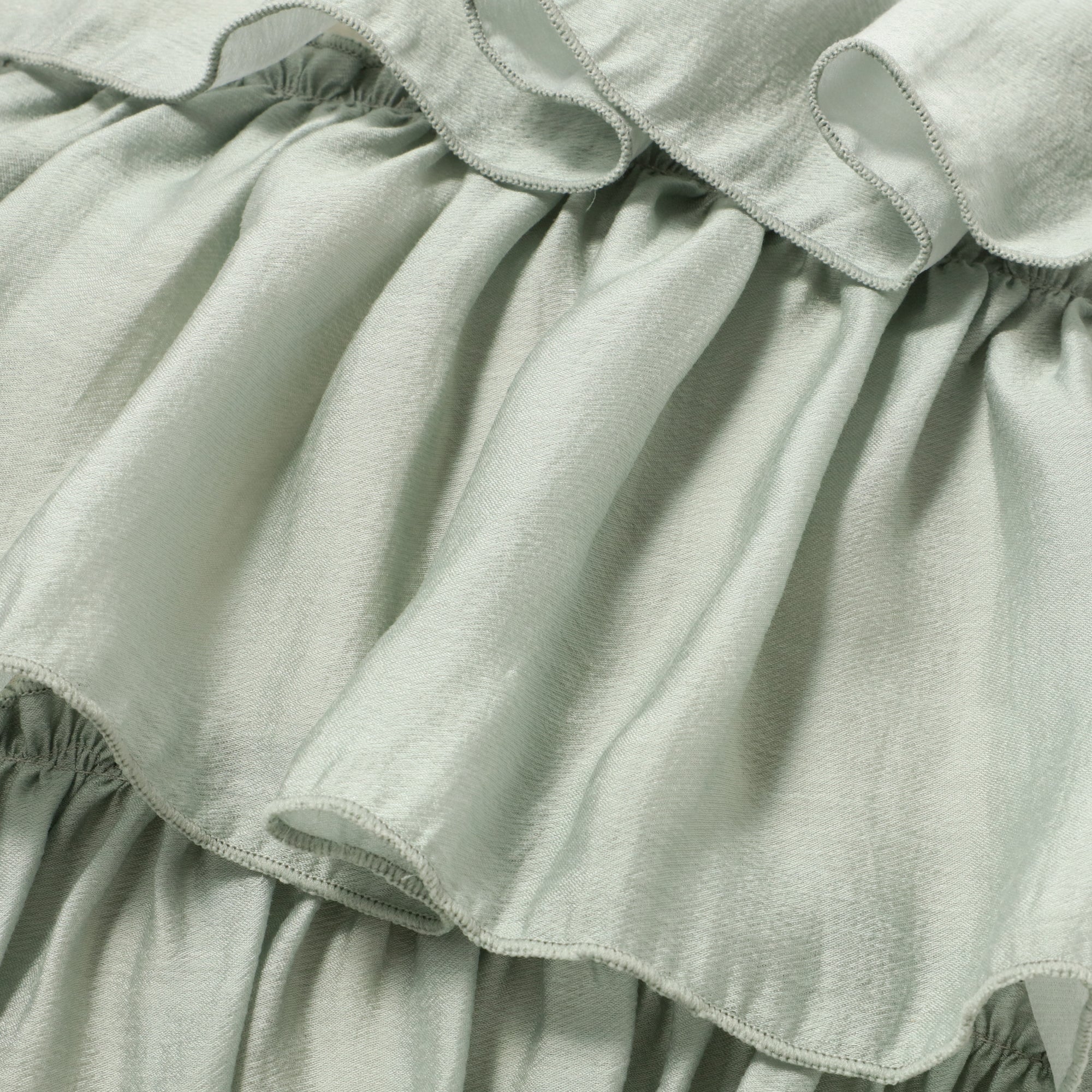 シフォンフリル クッションカバー 450×450 グレー（014） - Image 6