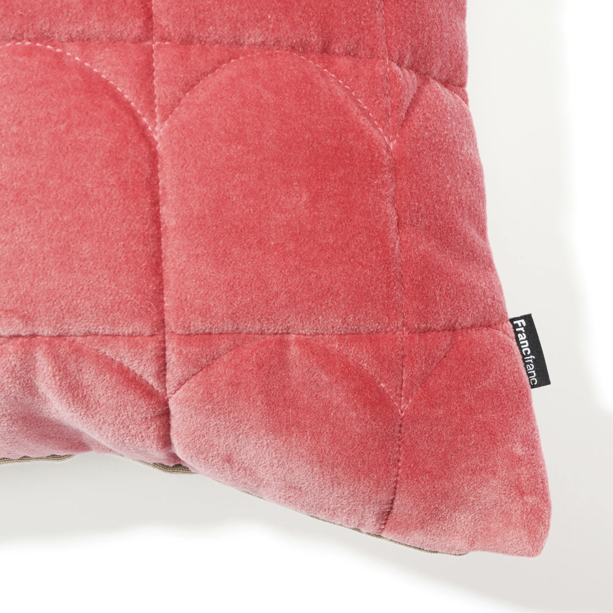 キカキルト クッションカバー 450×450 レッド（A-115） - Image 3