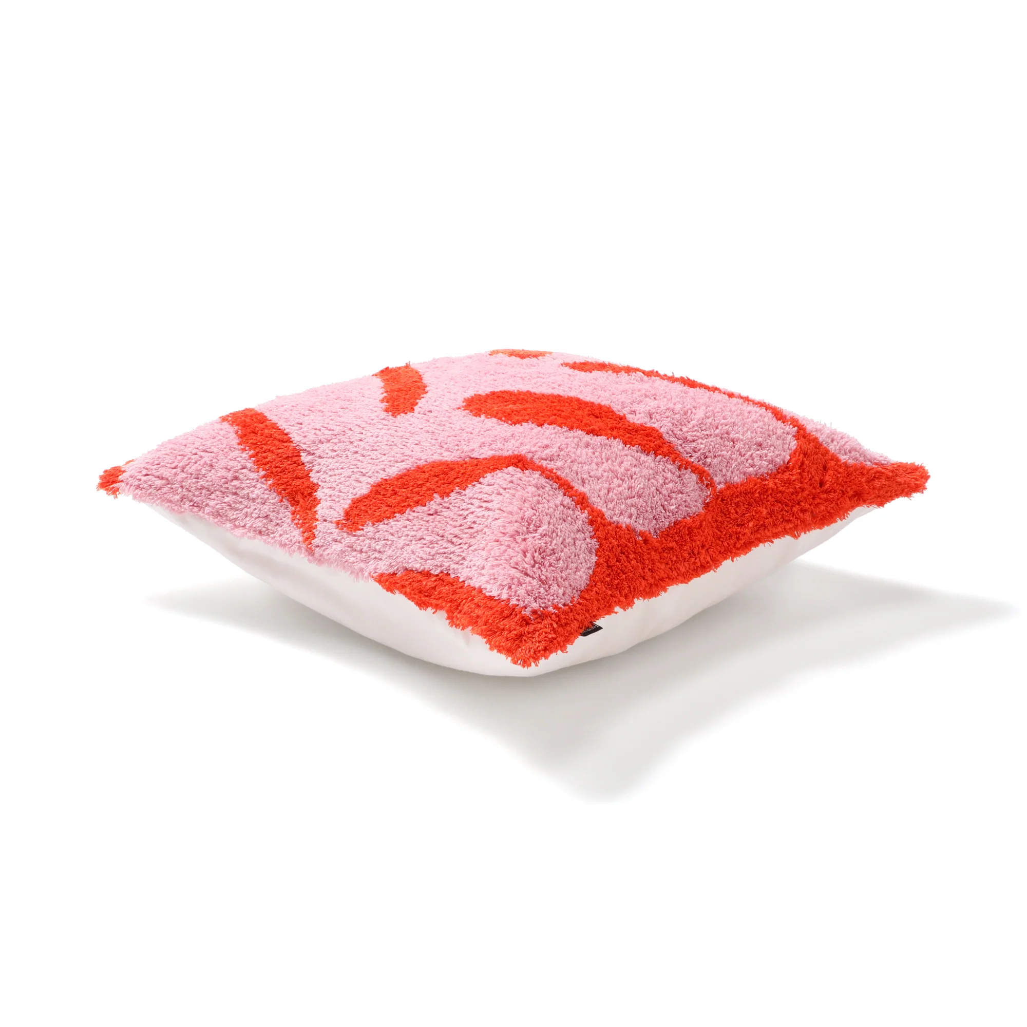 タフトアート クッションカバー 450×450 ピンク×オレンジ（A-020） - Image 5