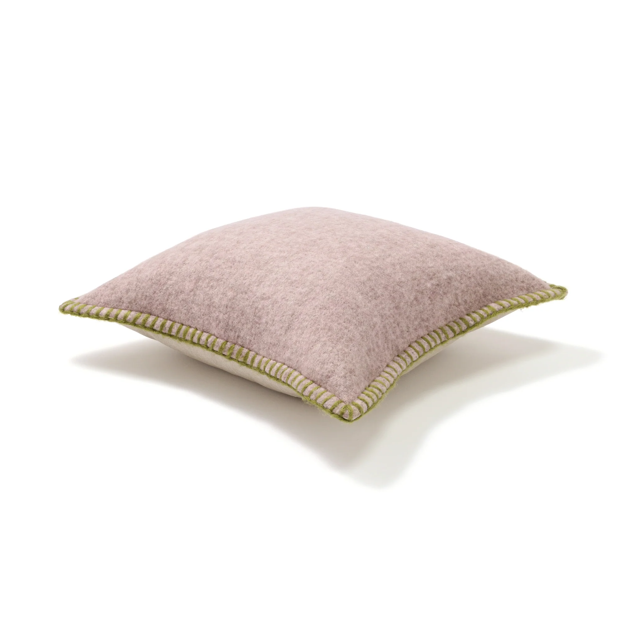 モヘアライクステッチ クッションカバー 45×45 グレージュ（075） - Image 3
