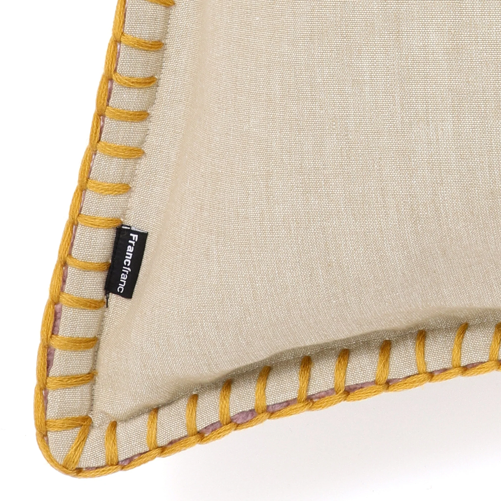 ソリッドステッチ クッションカバー 45×45 パープル（076） - Image 5