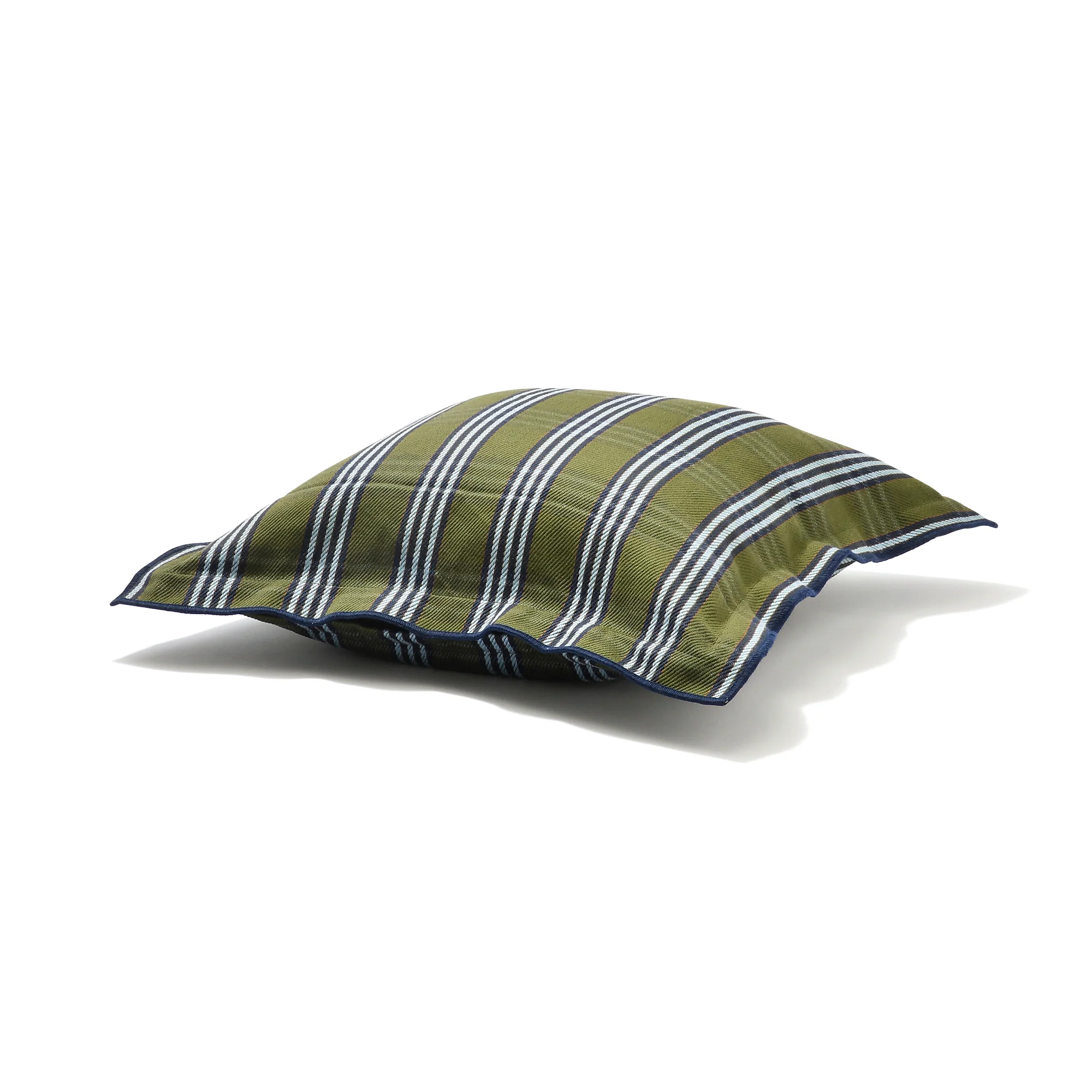 ウィーブチェック  クッションカバー 45×45 グリーン（B-122） - Image 4