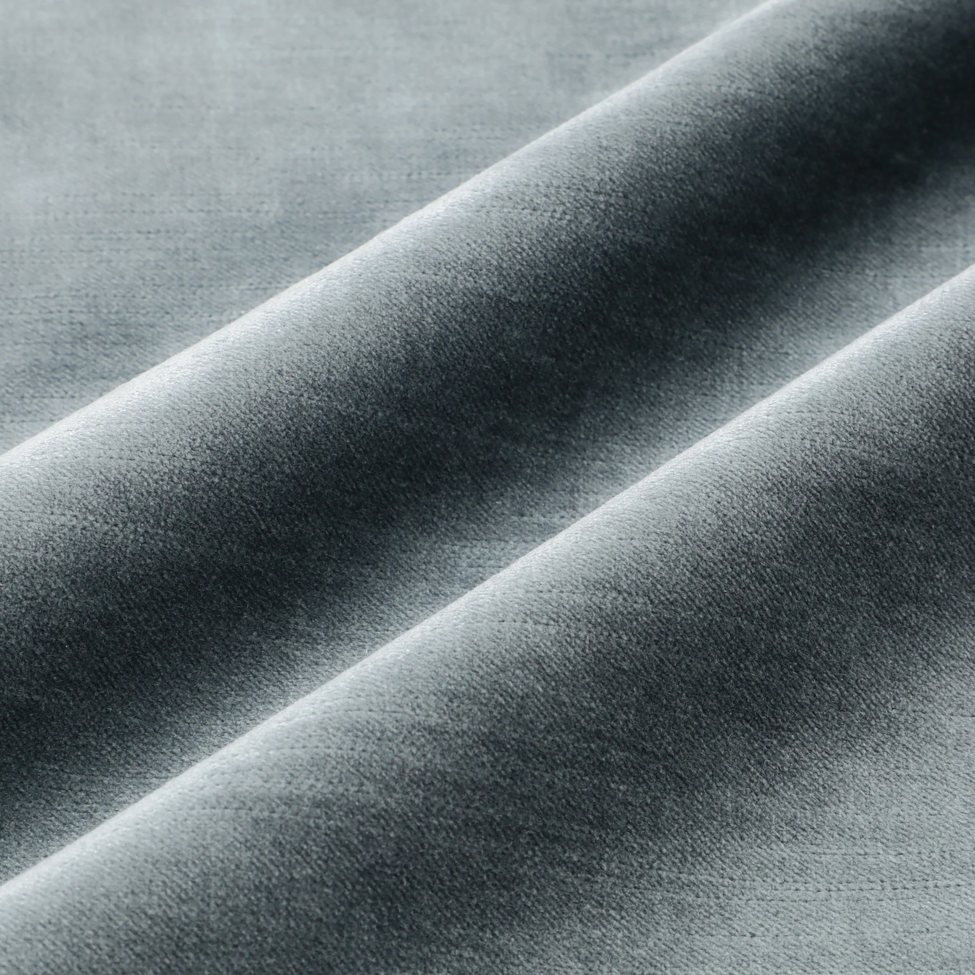 ベルベットフリンジ クッションカバー 45×45 ブルー（091） - Image 6