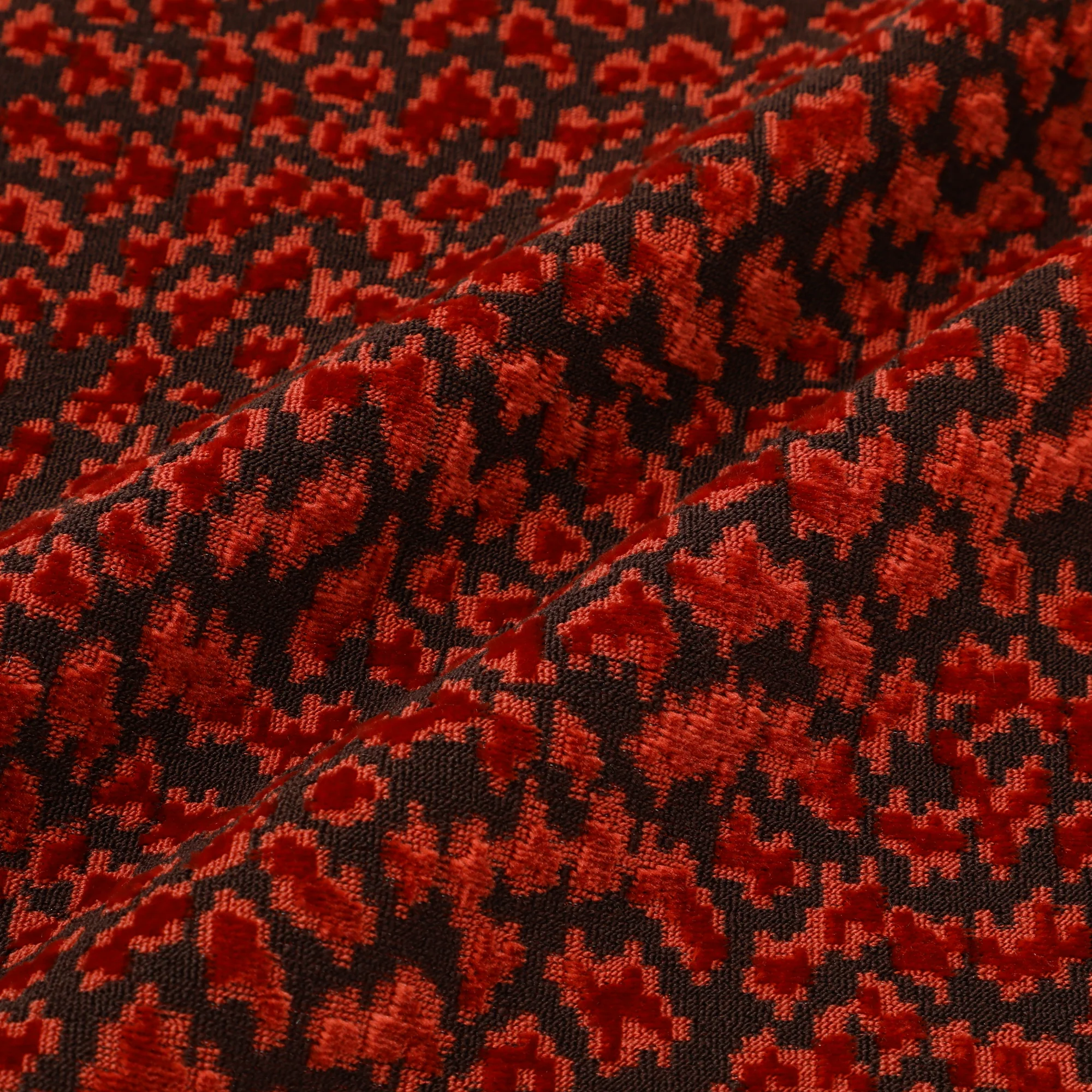 JQレオパード  クッションカバー 45×45 ブラウン（B-088） - Image 6