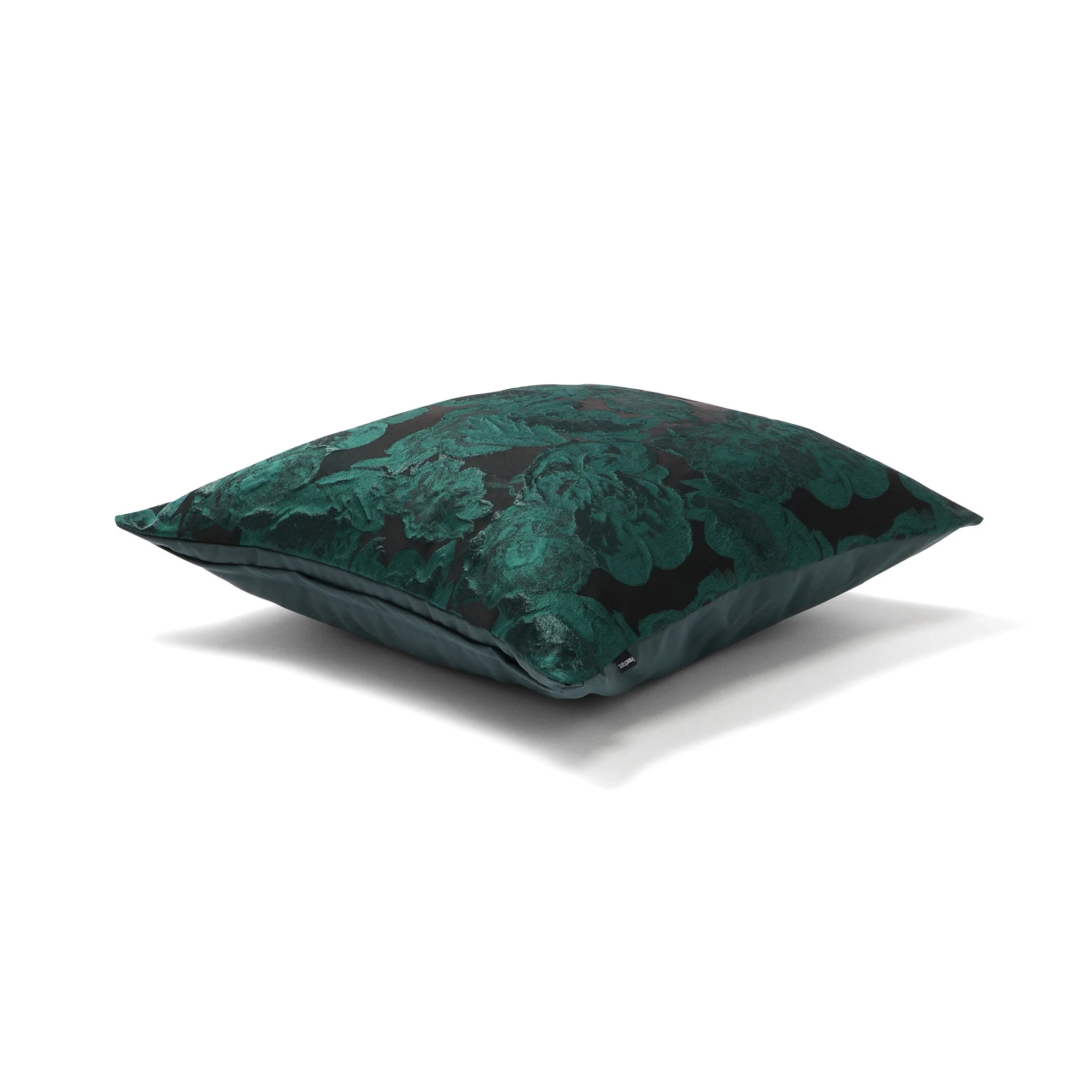 JQフラワー  クッションカバー 45×45 ダークグリーン（F111） - Image 3