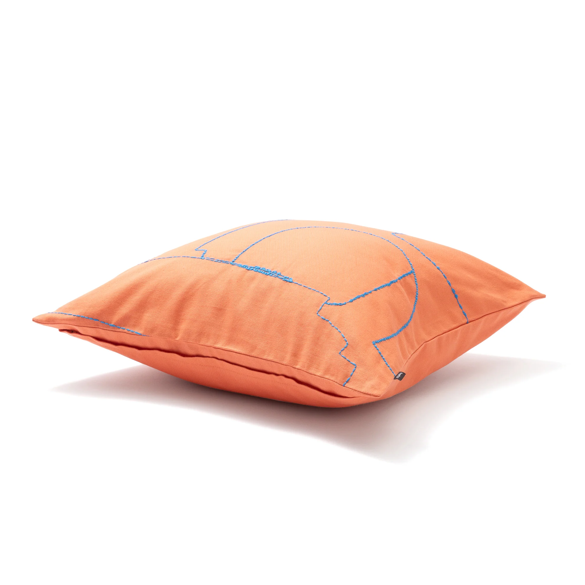 EMBドローイング クッションカバー 450×450 オレンジ（B-109） - Image 5